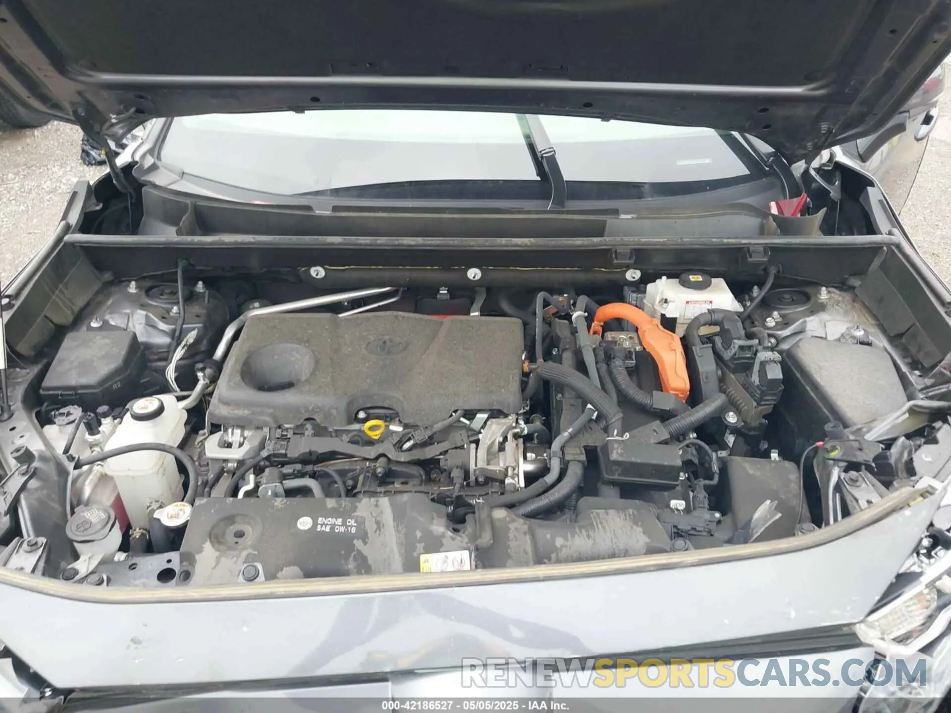 10 Photograph of a damaged car JTMRWRFV6MD127279 TOYOTA RAV4 HYBRID 2021