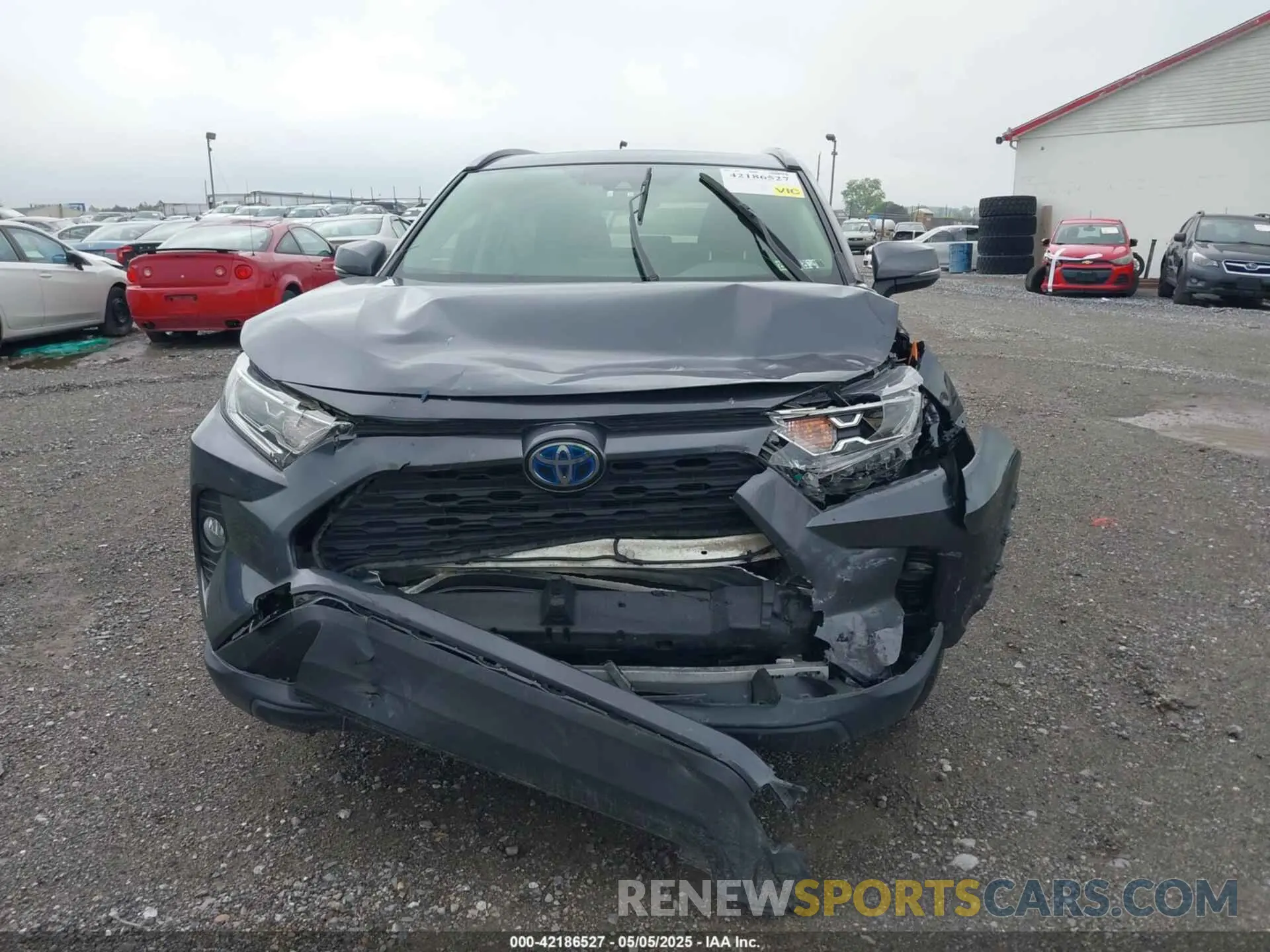 12 Photograph of a damaged car JTMRWRFV6MD127279 TOYOTA RAV4 HYBRID 2021