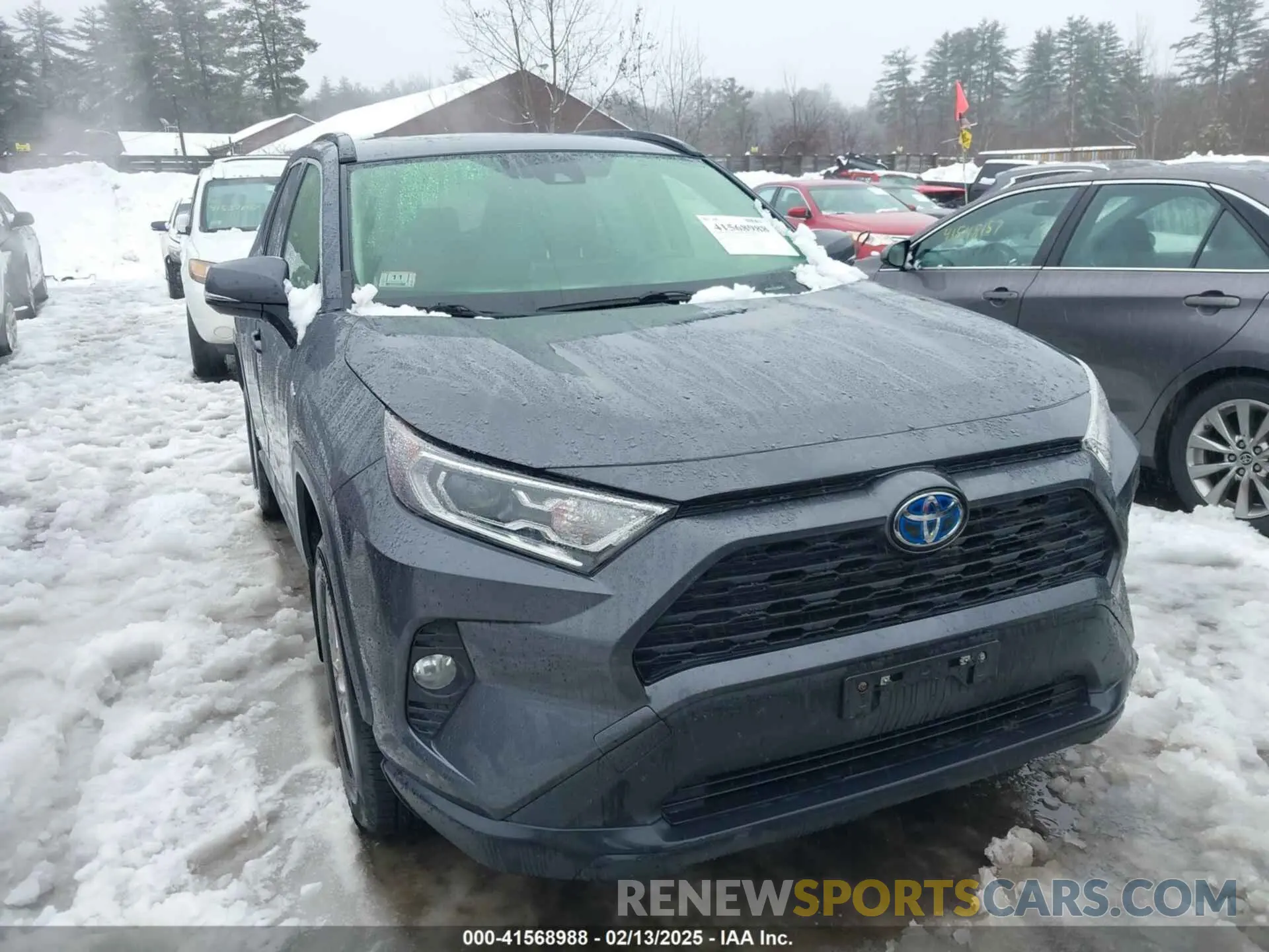 1 Photograph of a damaged car JTMRWRFVXMD127527 TOYOTA RAV4 HYBRID 2021