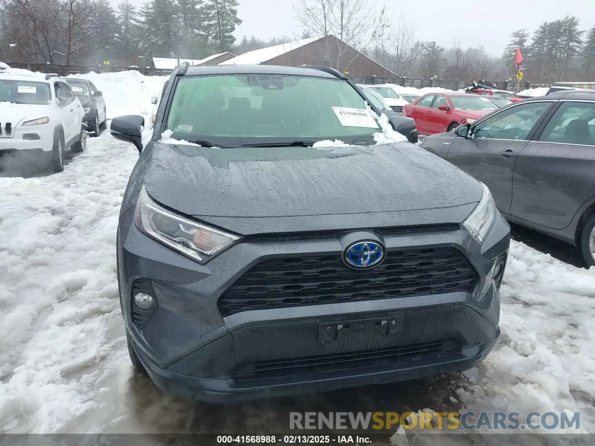 12 Photograph of a damaged car JTMRWRFVXMD127527 TOYOTA RAV4 HYBRID 2021