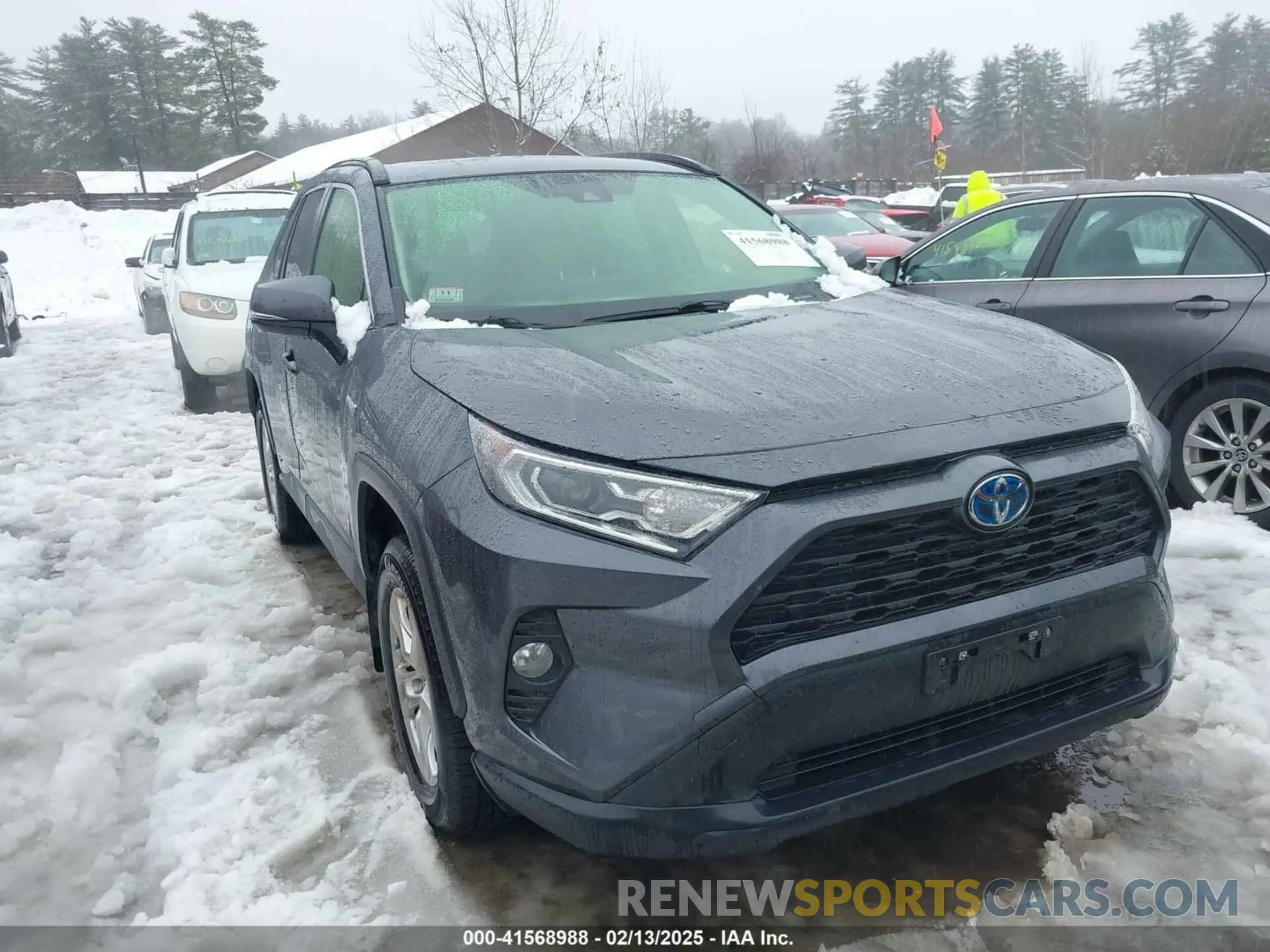 13 Photograph of a damaged car JTMRWRFVXMD127527 TOYOTA RAV4 HYBRID 2021