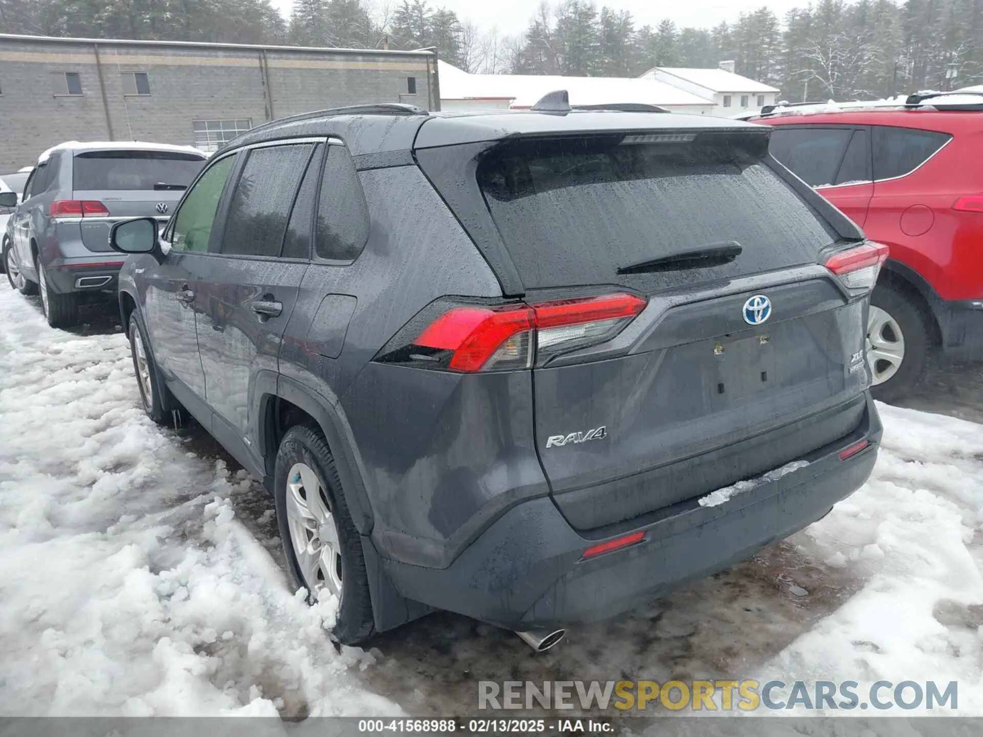 14 Photograph of a damaged car JTMRWRFVXMD127527 TOYOTA RAV4 HYBRID 2021