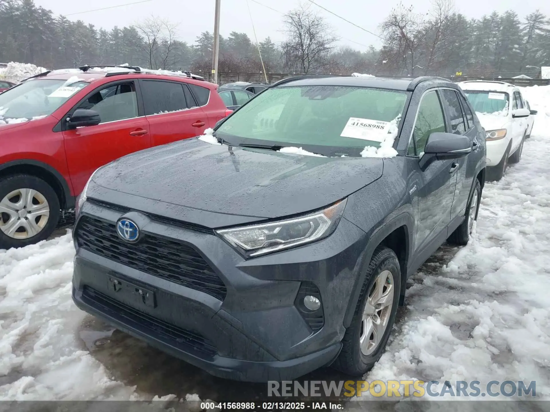2 Photograph of a damaged car JTMRWRFVXMD127527 TOYOTA RAV4 HYBRID 2021