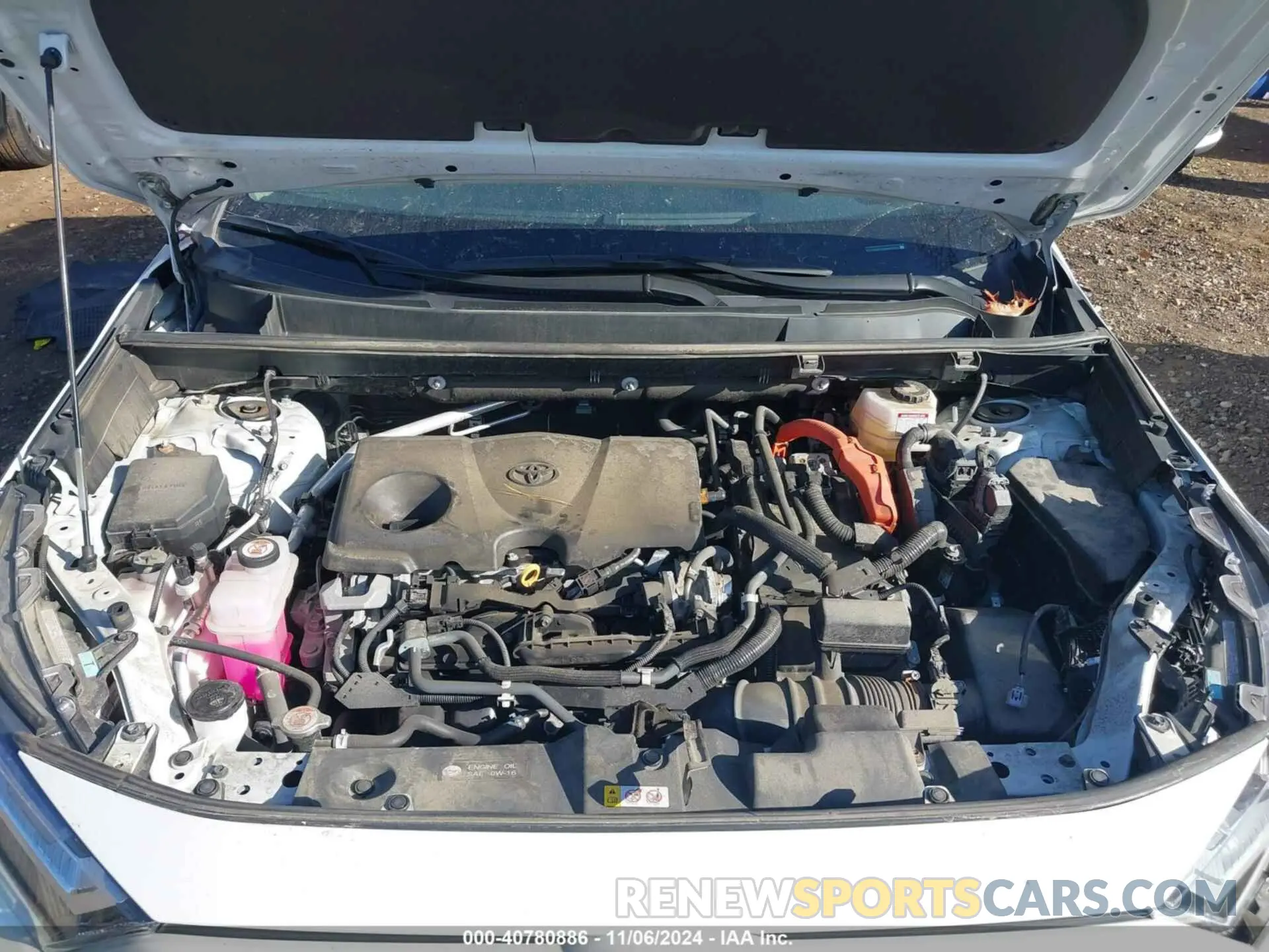 10 Photograph of a damaged car 2T3B6RFV2NW030022 TOYOTA RAV4 HYBRID 2022