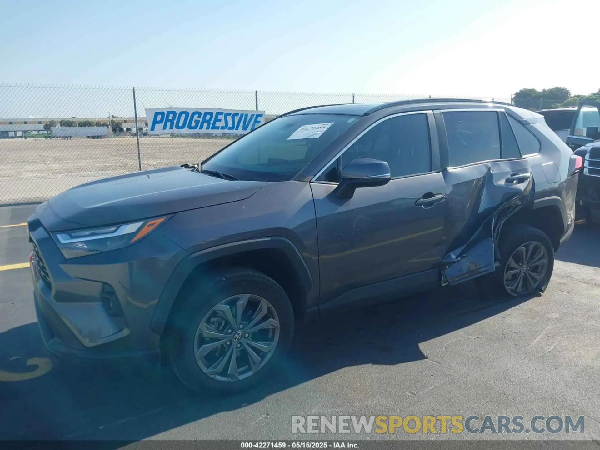 2 Photograph of a damaged car 2T3B6RFV5NW037465 TOYOTA RAV4 HYBRID 2022
