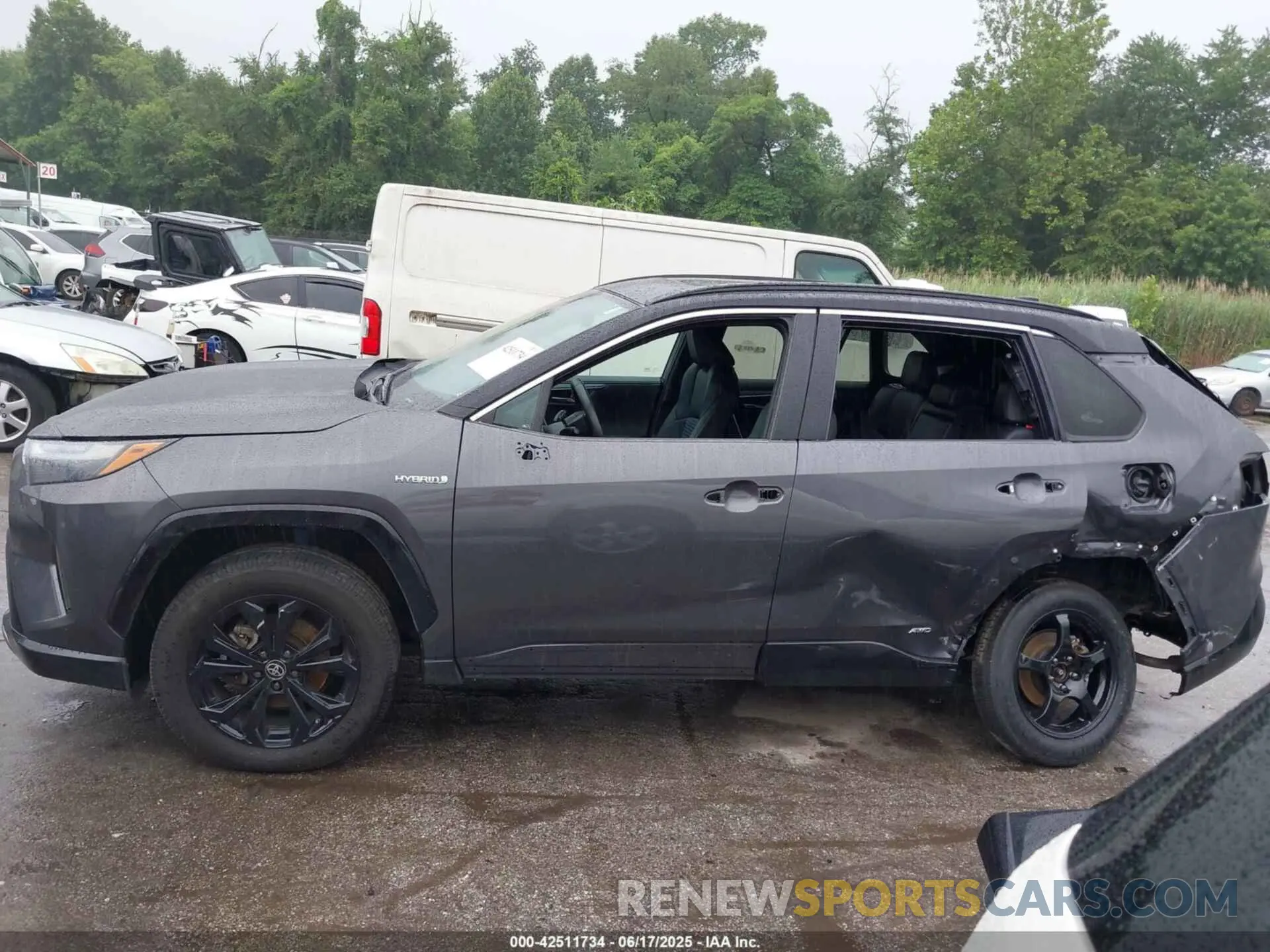 15 Photograph of a damaged car 2T3E6RFVXNW037247 TOYOTA RAV4 HYBRID 2022