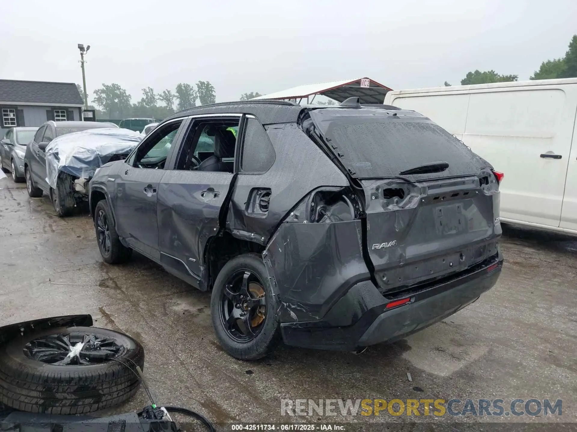 3 Photograph of a damaged car 2T3E6RFVXNW037247 TOYOTA RAV4 HYBRID 2022
