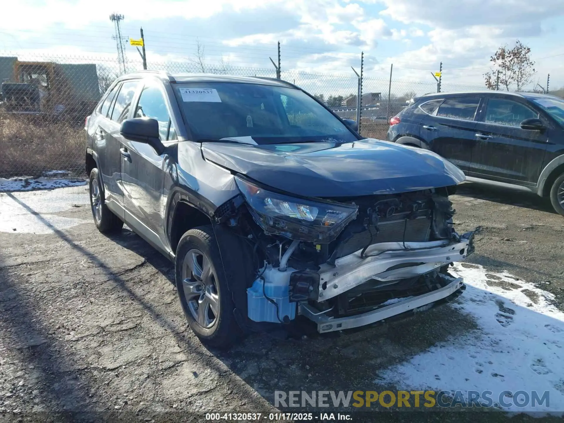 1 Photograph of a damaged car 2T3LWRFV5NW139269 TOYOTA RAV4 HYBRID 2022