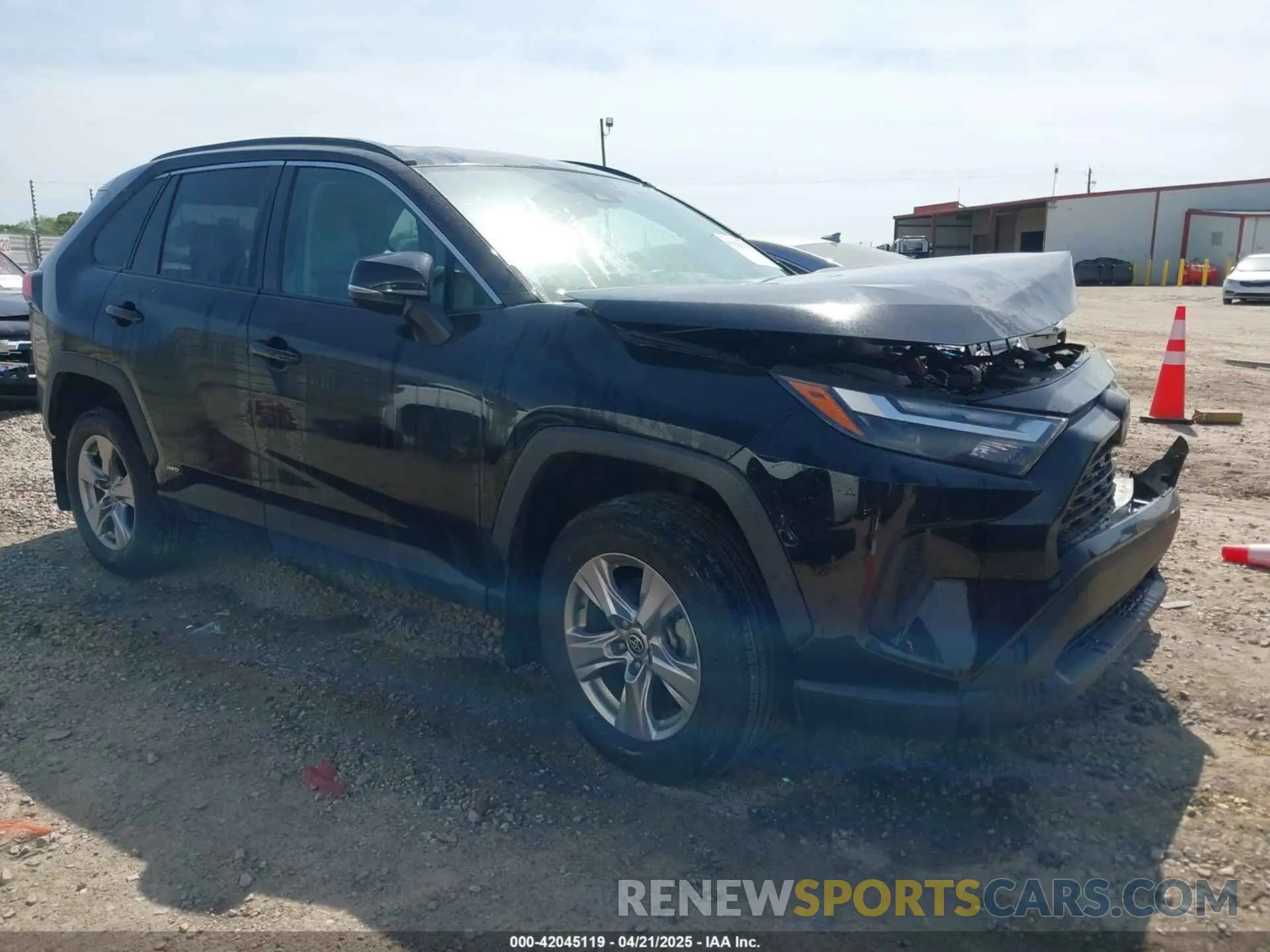 1 Photograph of a damaged car 2T3RWRFV0NW133065 TOYOTA RAV4 HYBRID 2022