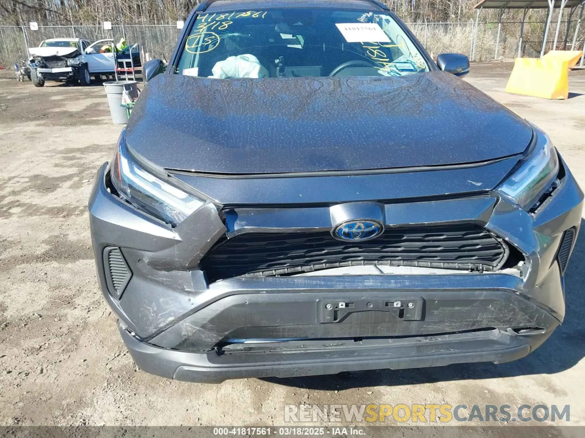 6 Photograph of a damaged car 2T3RWRFV3NW139023 TOYOTA RAV4 HYBRID 2022
