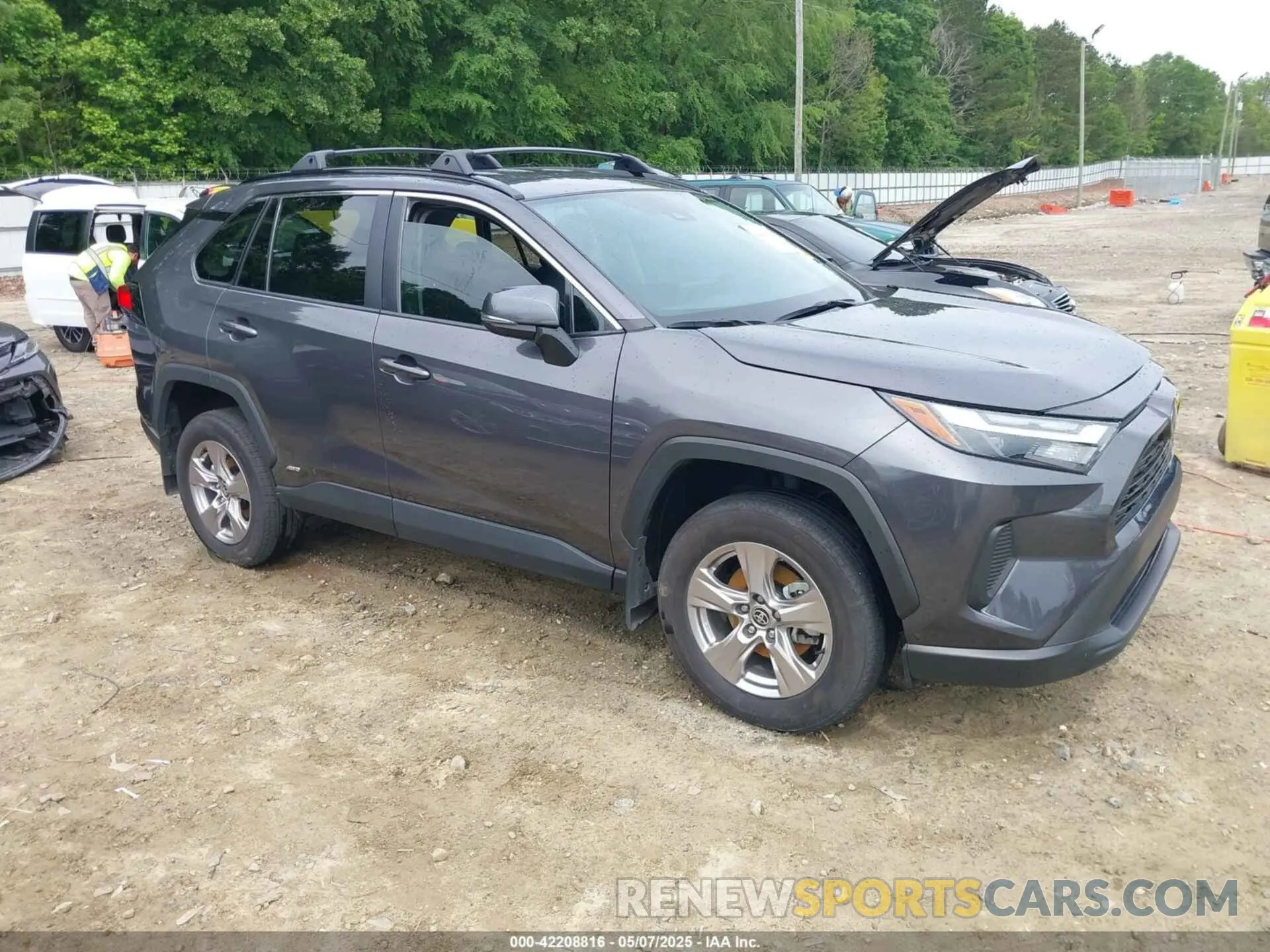 1 Photograph of a damaged car 2T3RWRFV7NW136187 TOYOTA RAV4 HYBRID 2022