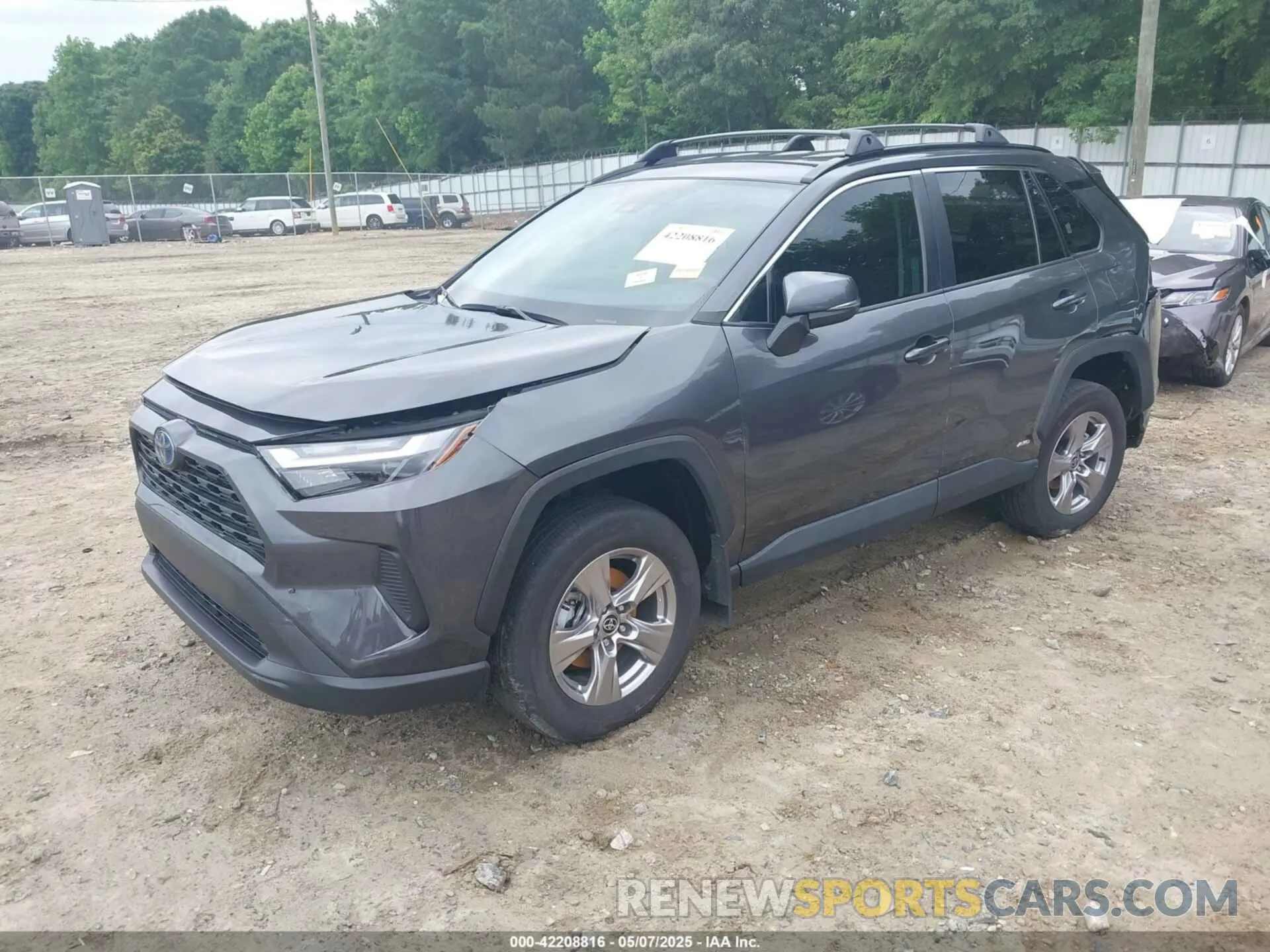 2 Photograph of a damaged car 2T3RWRFV7NW136187 TOYOTA RAV4 HYBRID 2022