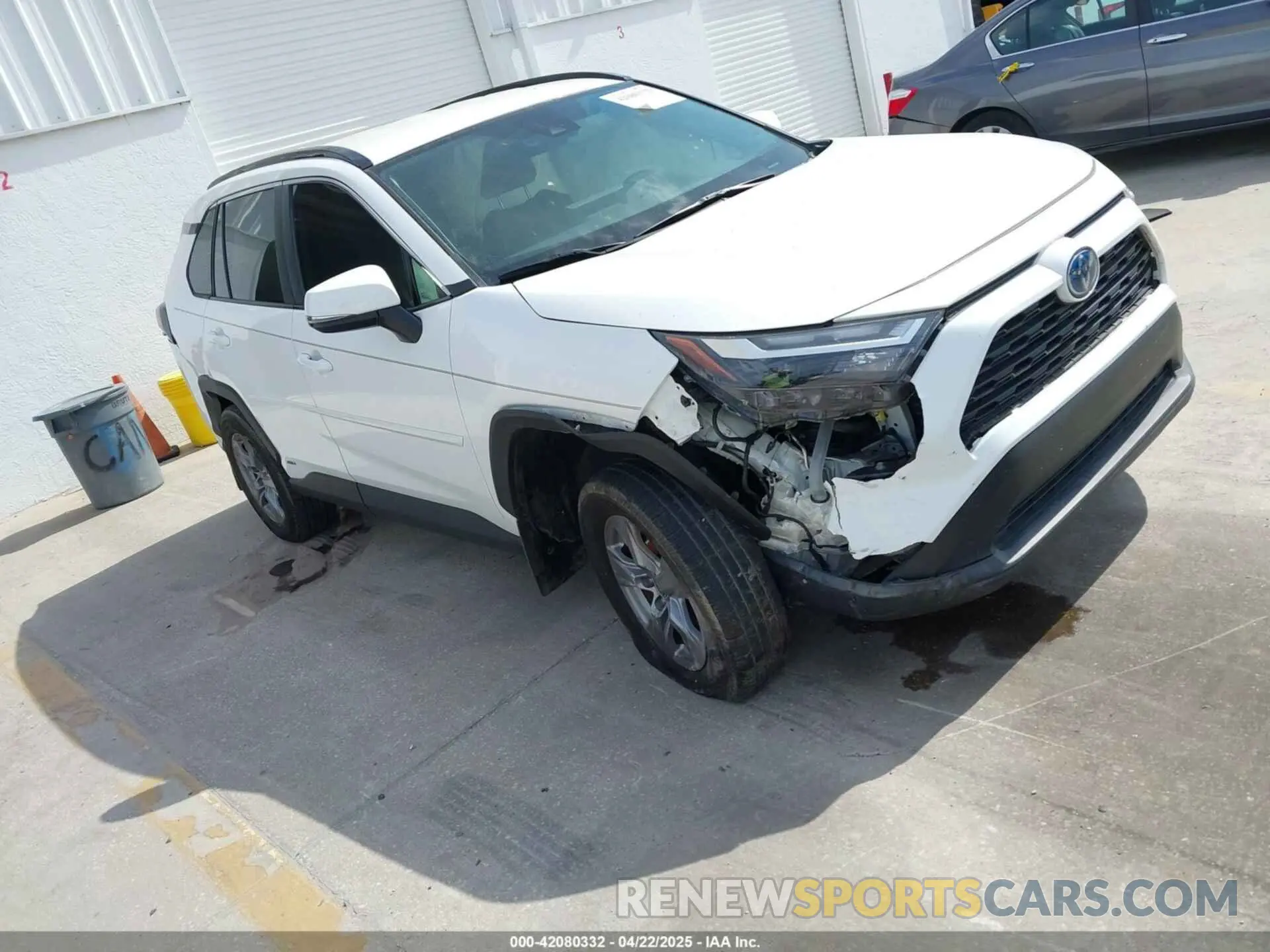 1 Photograph of a damaged car 2T3RWRFV8NW129796 TOYOTA RAV4 HYBRID 2022