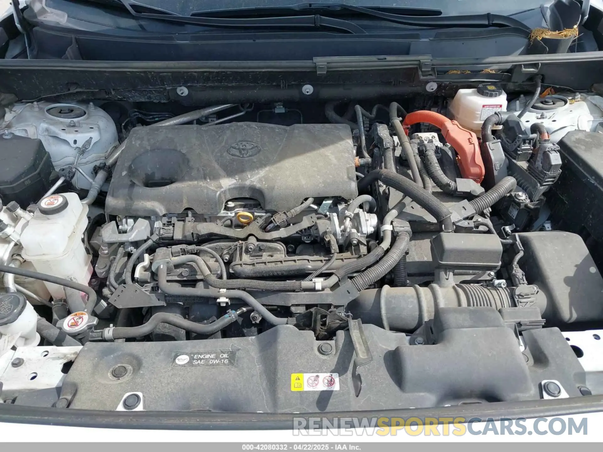 10 Photograph of a damaged car 2T3RWRFV8NW129796 TOYOTA RAV4 HYBRID 2022