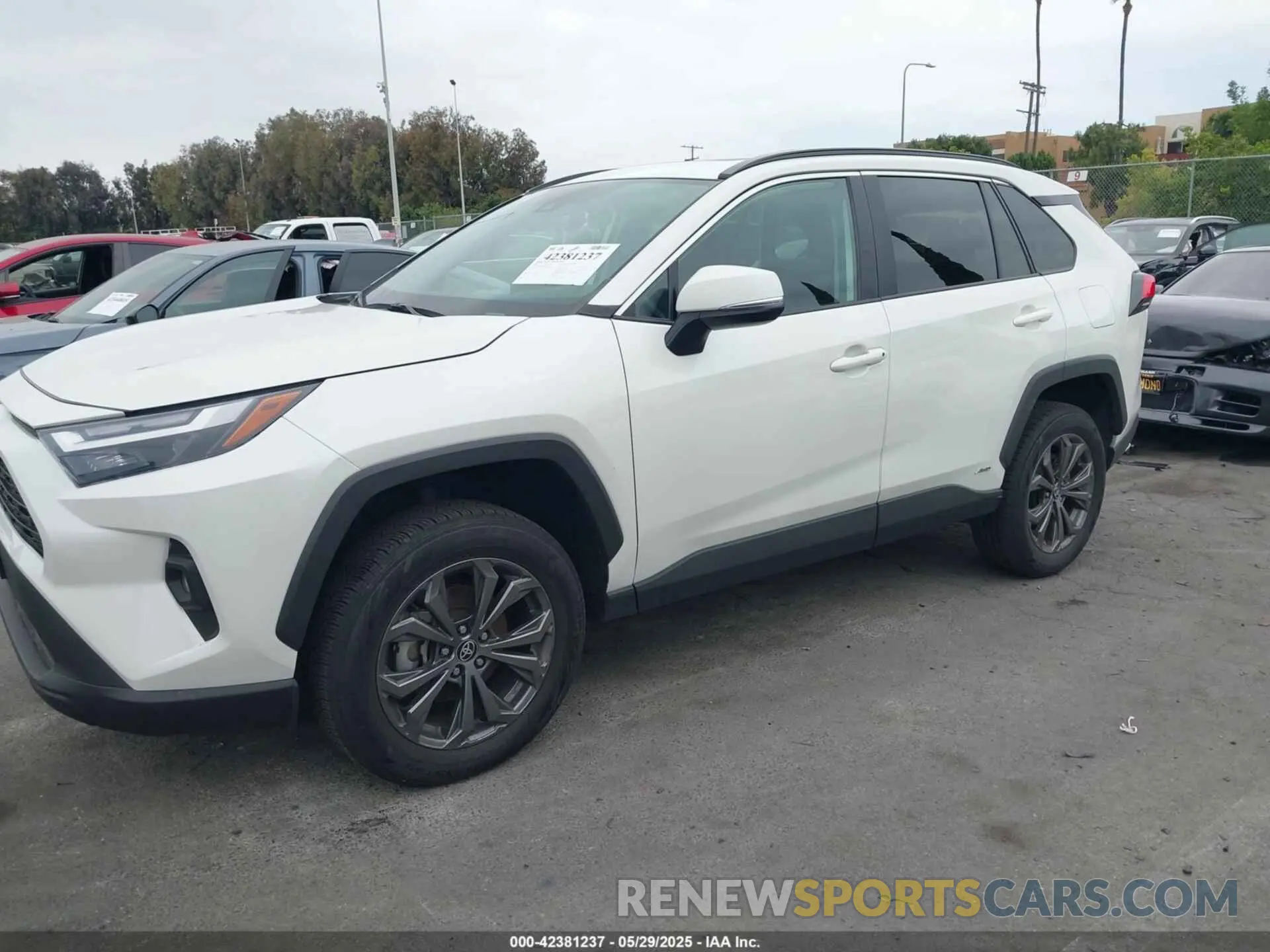 6 Photograph of a damaged car 4T3B6RFV0NU103453 TOYOTA RAV4 HYBRID 2022