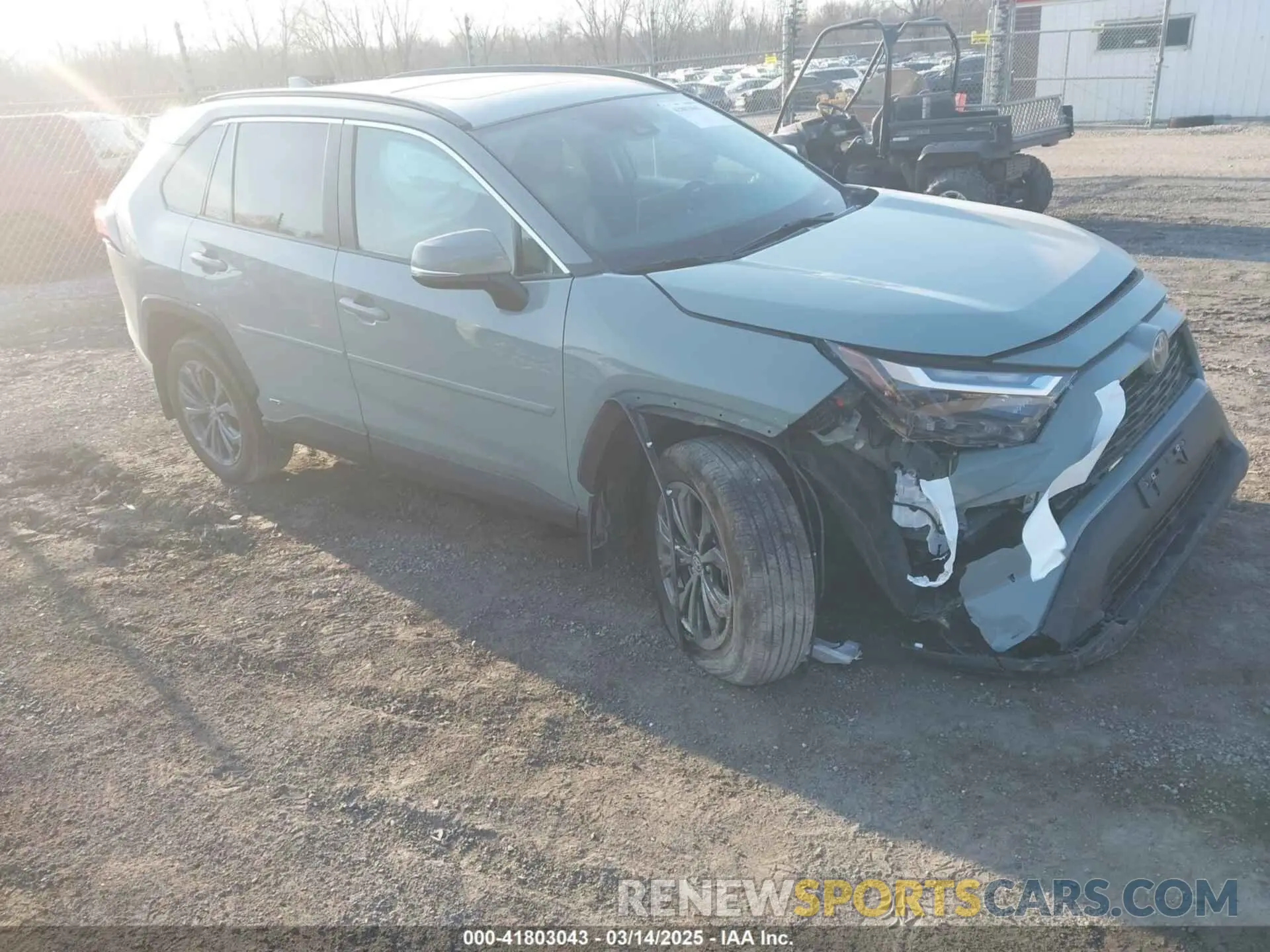 1 Photograph of a damaged car 4T3B6RFV3NU086227 TOYOTA RAV4 HYBRID 2022