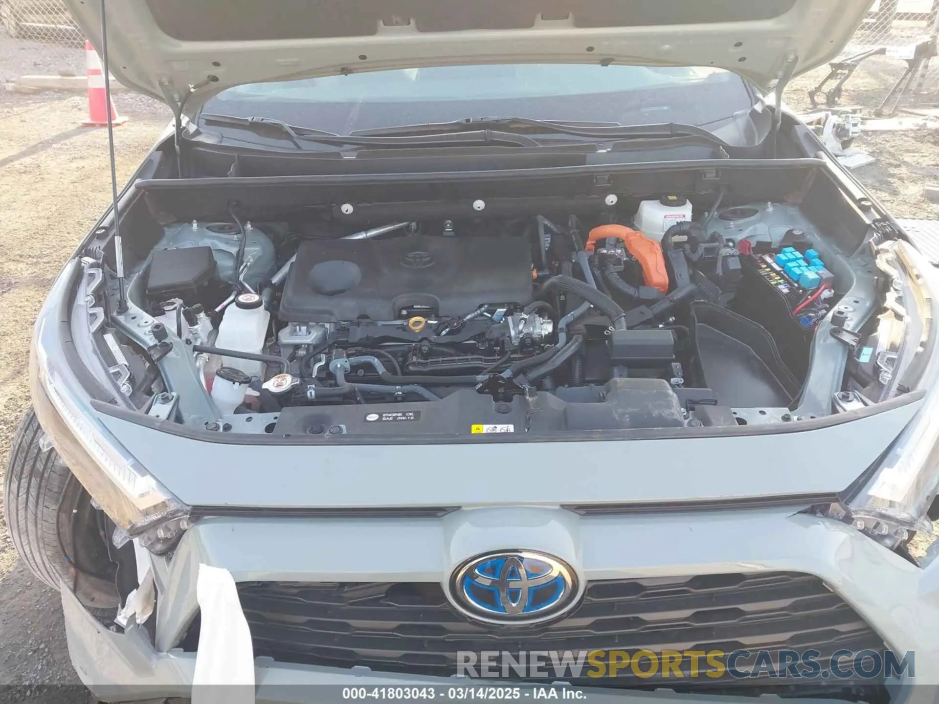 10 Photograph of a damaged car 4T3B6RFV3NU086227 TOYOTA RAV4 HYBRID 2022