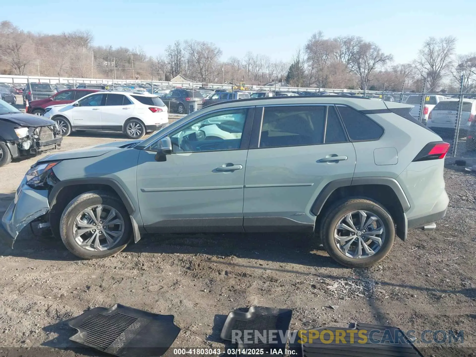 14 Photograph of a damaged car 4T3B6RFV3NU086227 TOYOTA RAV4 HYBRID 2022
