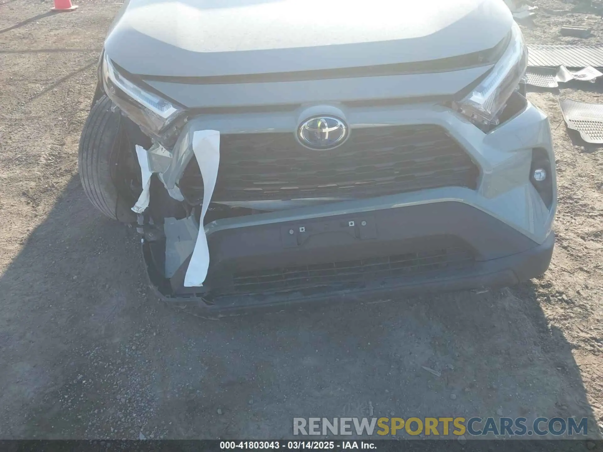 6 Photograph of a damaged car 4T3B6RFV3NU086227 TOYOTA RAV4 HYBRID 2022