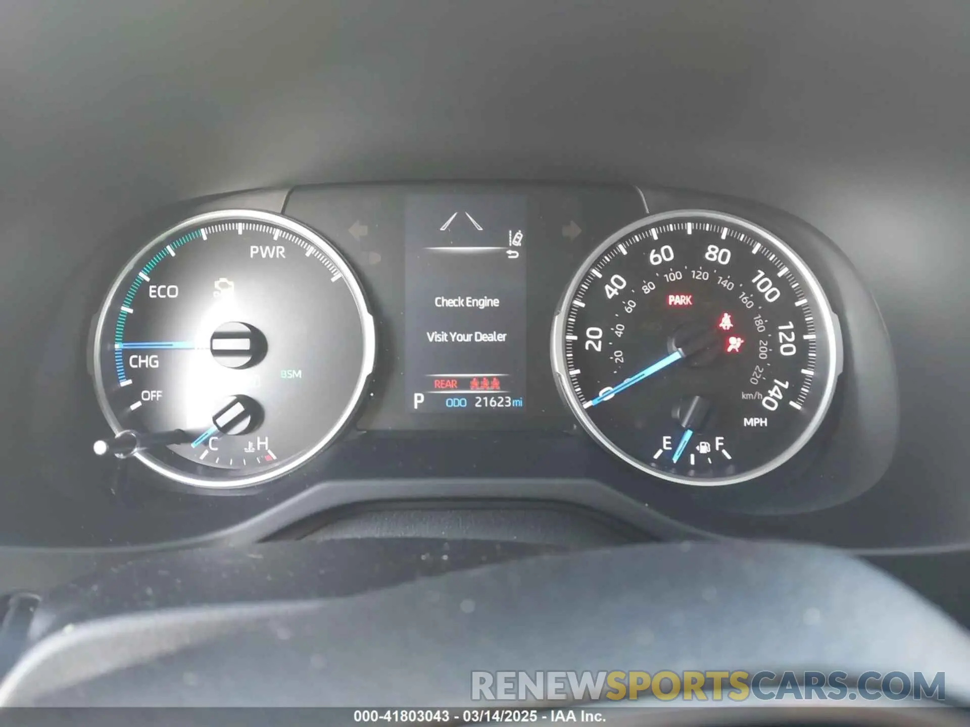 7 Photograph of a damaged car 4T3B6RFV3NU086227 TOYOTA RAV4 HYBRID 2022