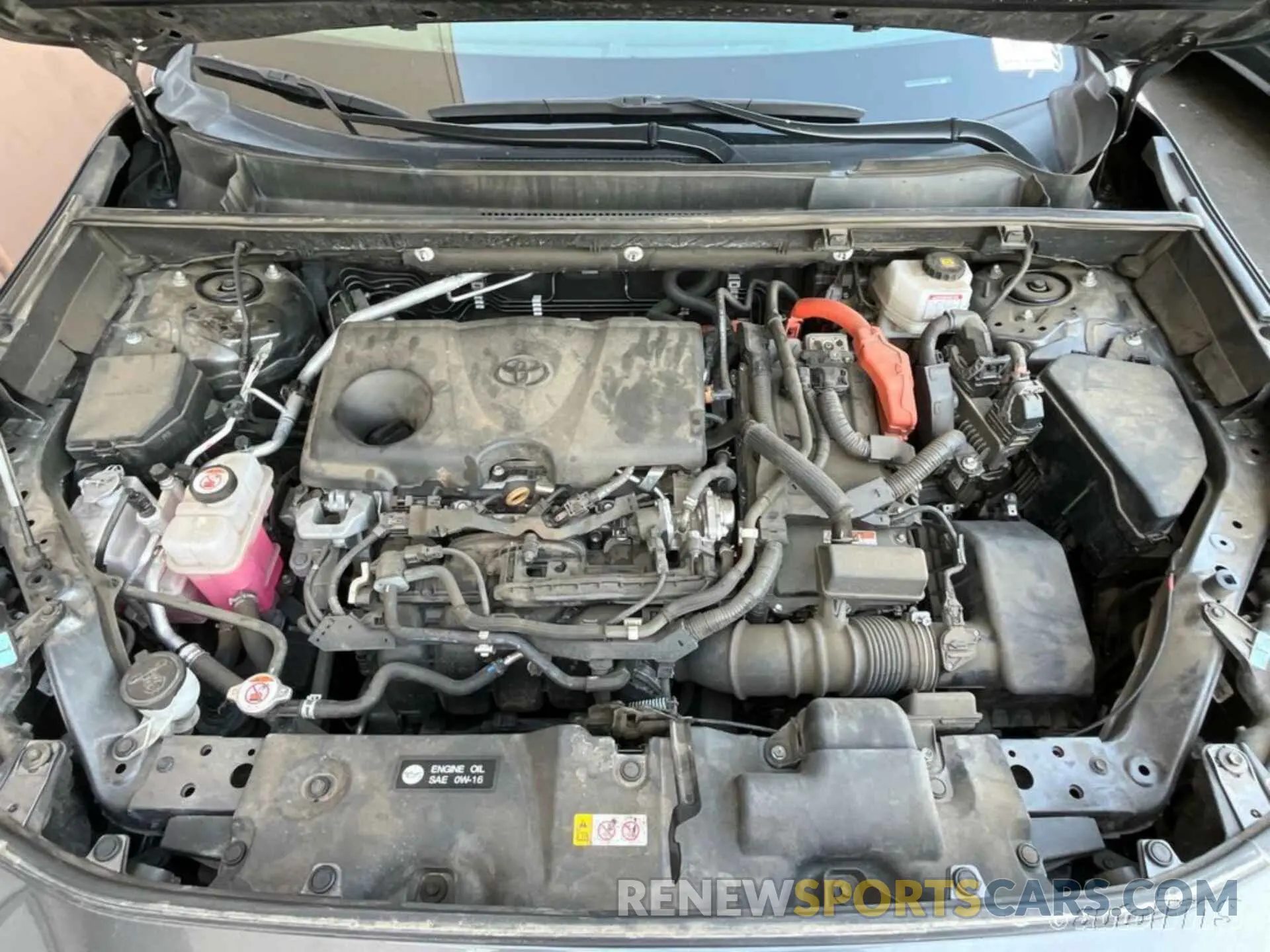 9 Photograph of a damaged car 4T3B6RFV7NU071696 TOYOTA RAV4 HYBRID 2022