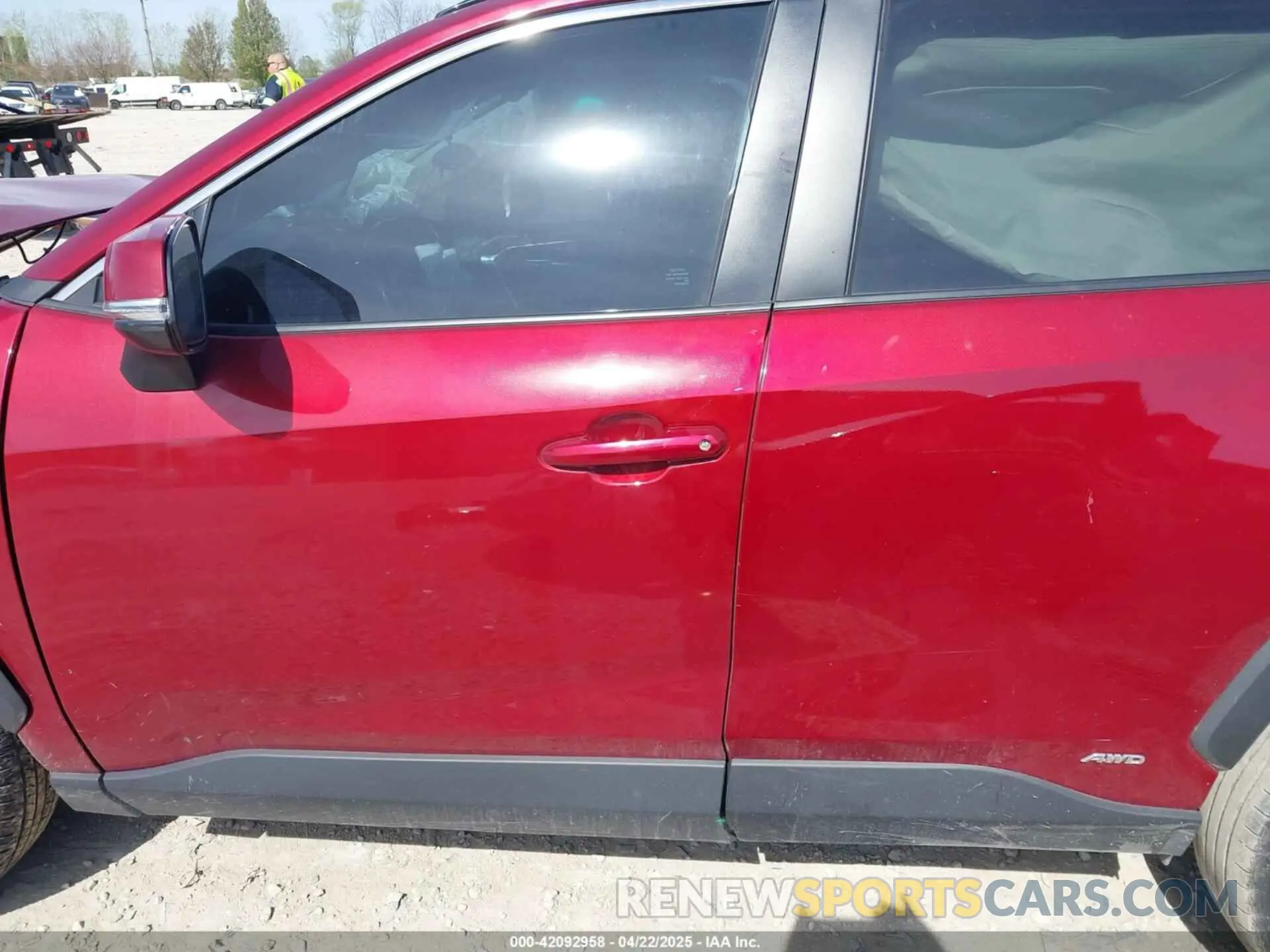 15 Photograph of a damaged car 4T3B6RFV7NU084092 TOYOTA RAV4 HYBRID 2022
