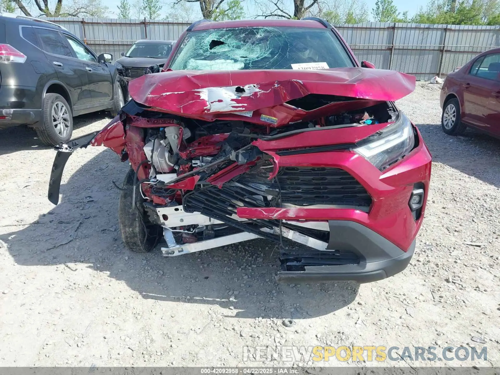 6 Photograph of a damaged car 4T3B6RFV7NU084092 TOYOTA RAV4 HYBRID 2022