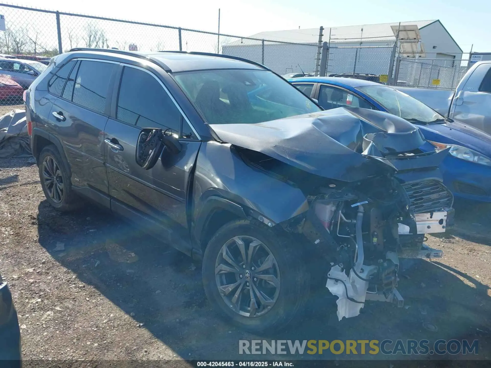 1 Photograph of a damaged car 4T3D6RFV2NU069976 TOYOTA RAV4 HYBRID 2022