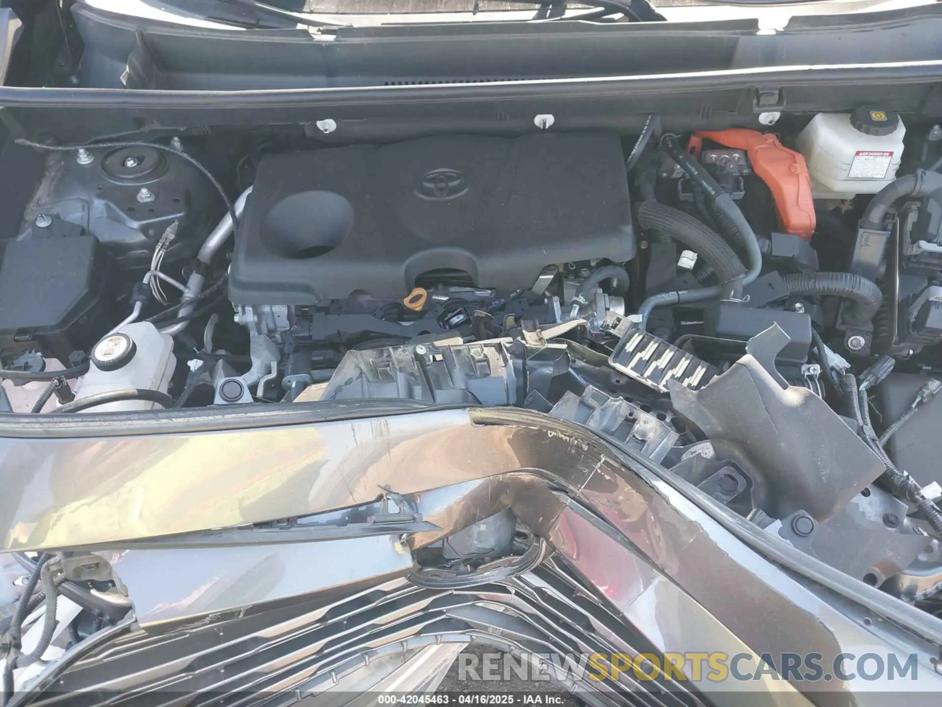 10 Photograph of a damaged car 4T3D6RFV2NU069976 TOYOTA RAV4 HYBRID 2022