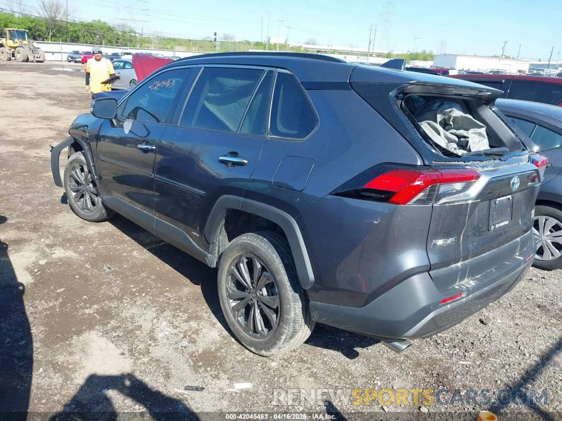 3 Photograph of a damaged car 4T3D6RFV2NU069976 TOYOTA RAV4 HYBRID 2022