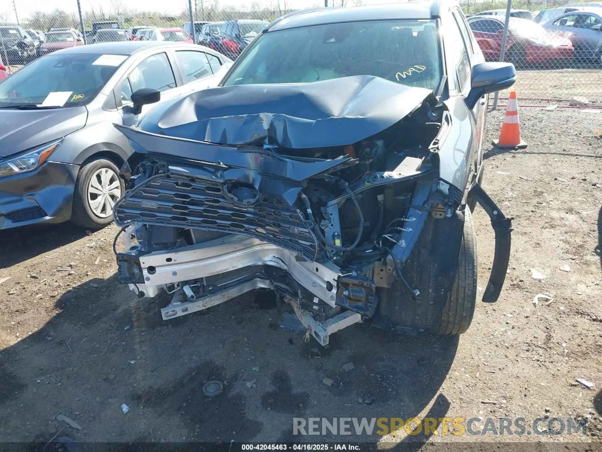 6 Photograph of a damaged car 4T3D6RFV2NU069976 TOYOTA RAV4 HYBRID 2022