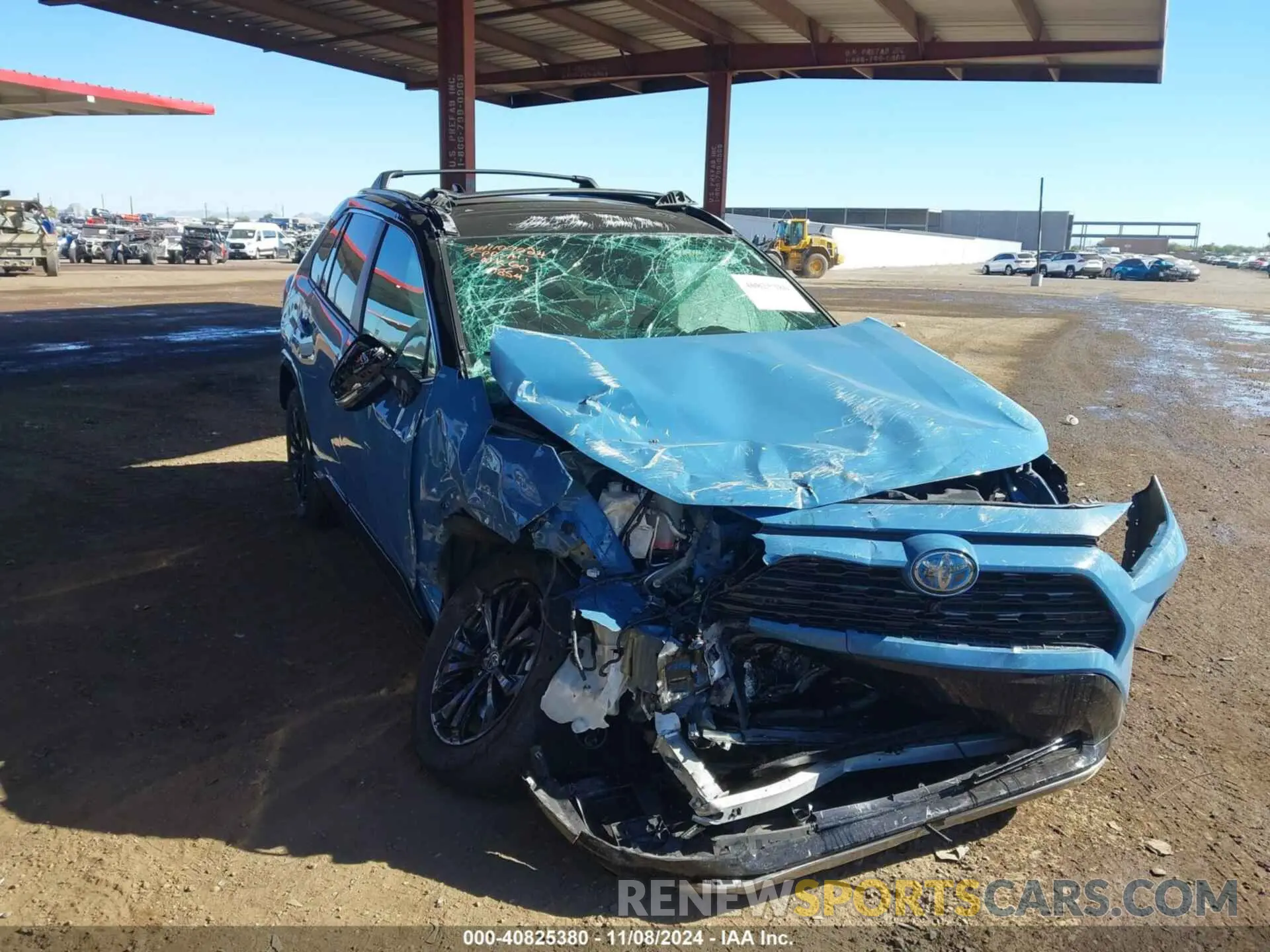1 Photograph of a damaged car 4T3E6RFV7NU074854 TOYOTA RAV4 HYBRID 2022