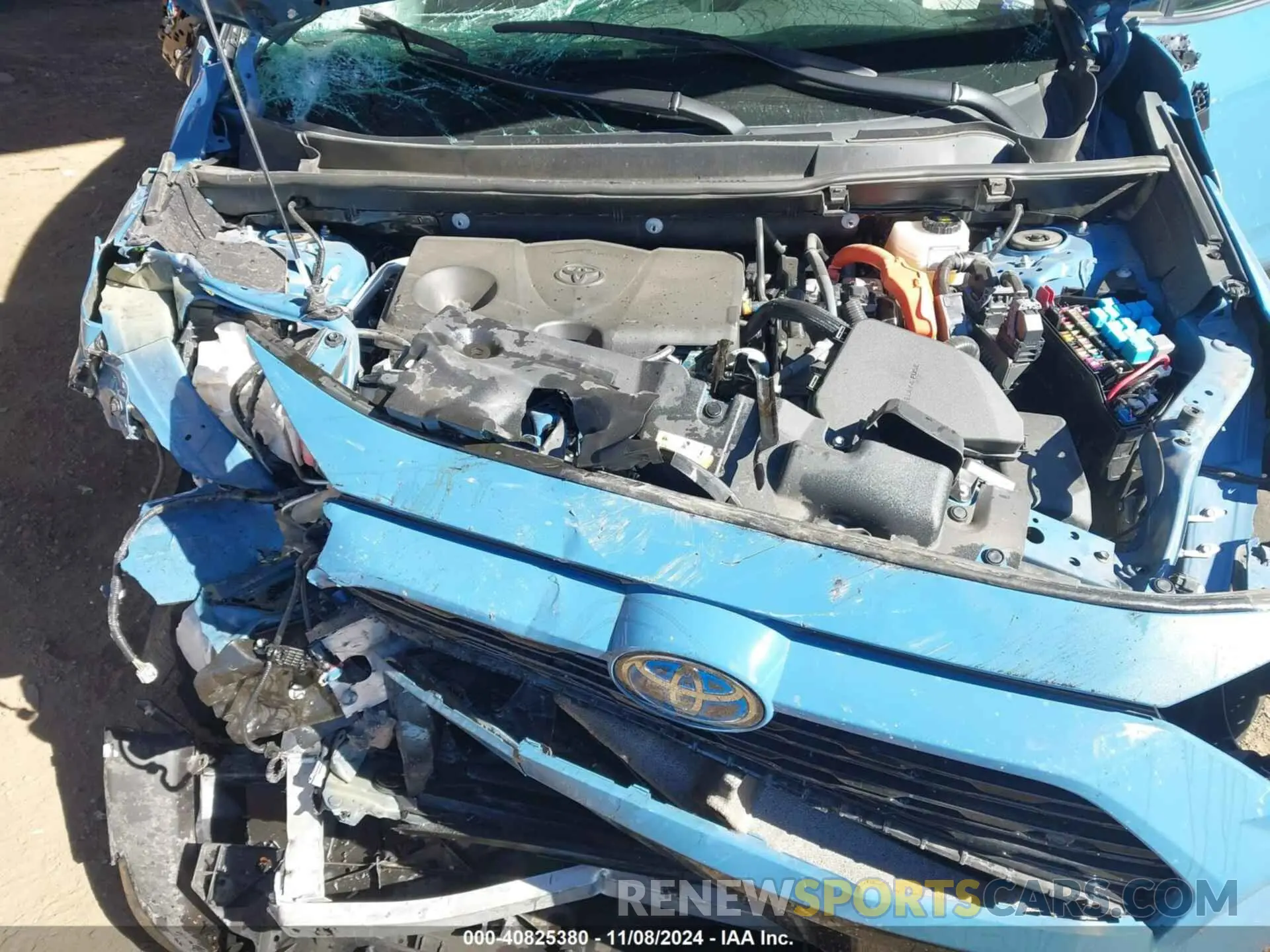 10 Photograph of a damaged car 4T3E6RFV7NU074854 TOYOTA RAV4 HYBRID 2022