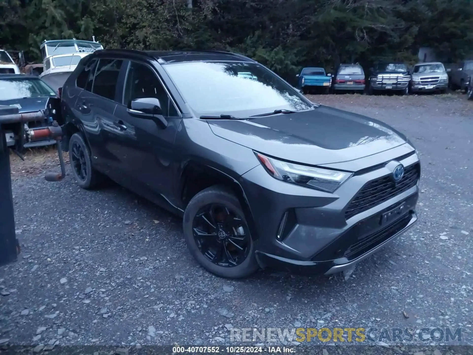1 Photograph of a damaged car 4T3E6RFV8NU075012 TOYOTA RAV4 HYBRID 2022