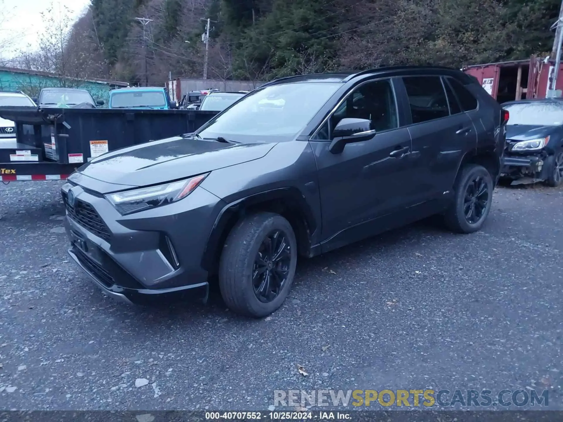 2 Photograph of a damaged car 4T3E6RFV8NU075012 TOYOTA RAV4 HYBRID 2022