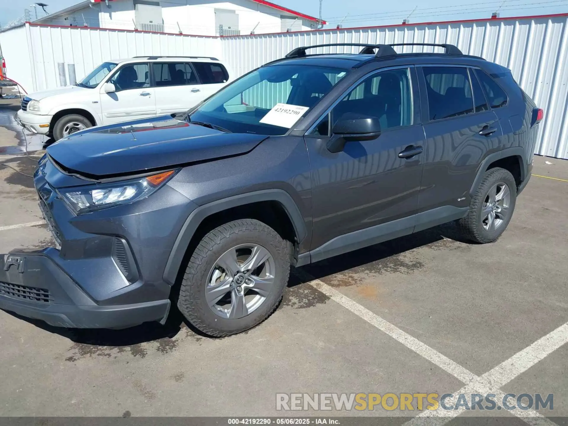 2 Photograph of a damaged car 4T3LWRFV4NU068095 TOYOTA RAV4 HYBRID 2022