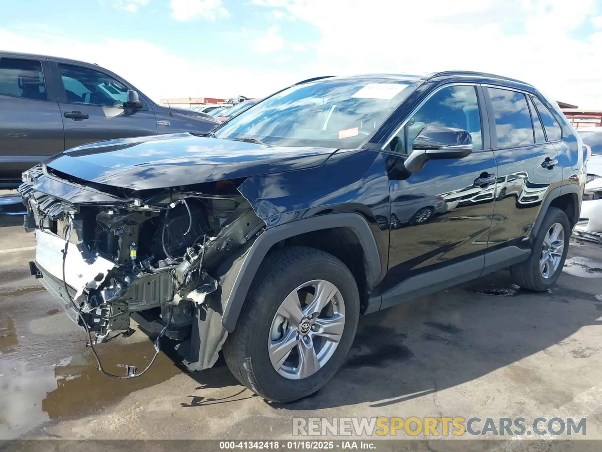 2 Photograph of a damaged car 4T3MWRFV0NU051931 TOYOTA RAV4 HYBRID 2022
