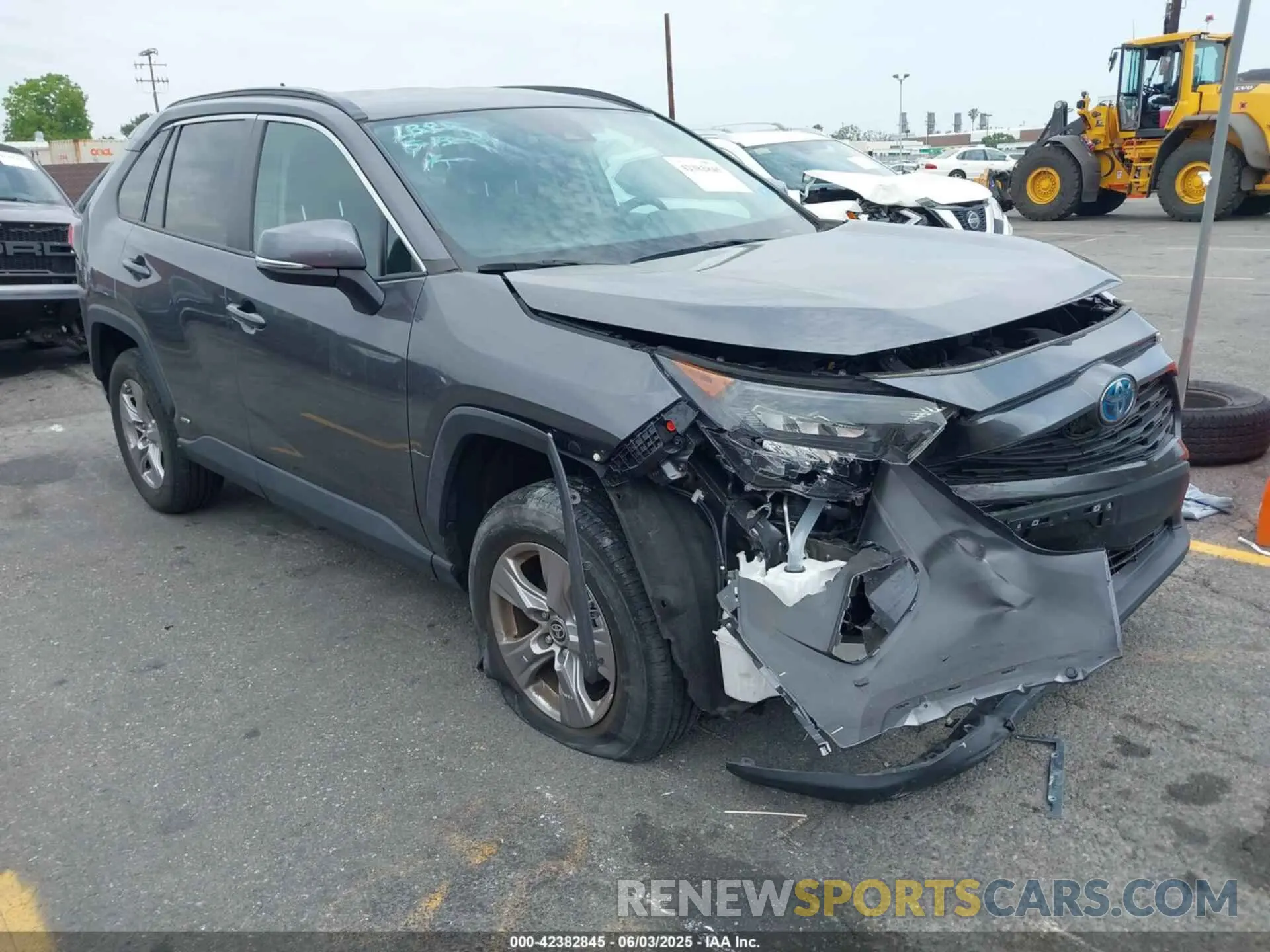 1 Photograph of a damaged car 4T3MWRFV2NU072571 TOYOTA RAV4 HYBRID 2022