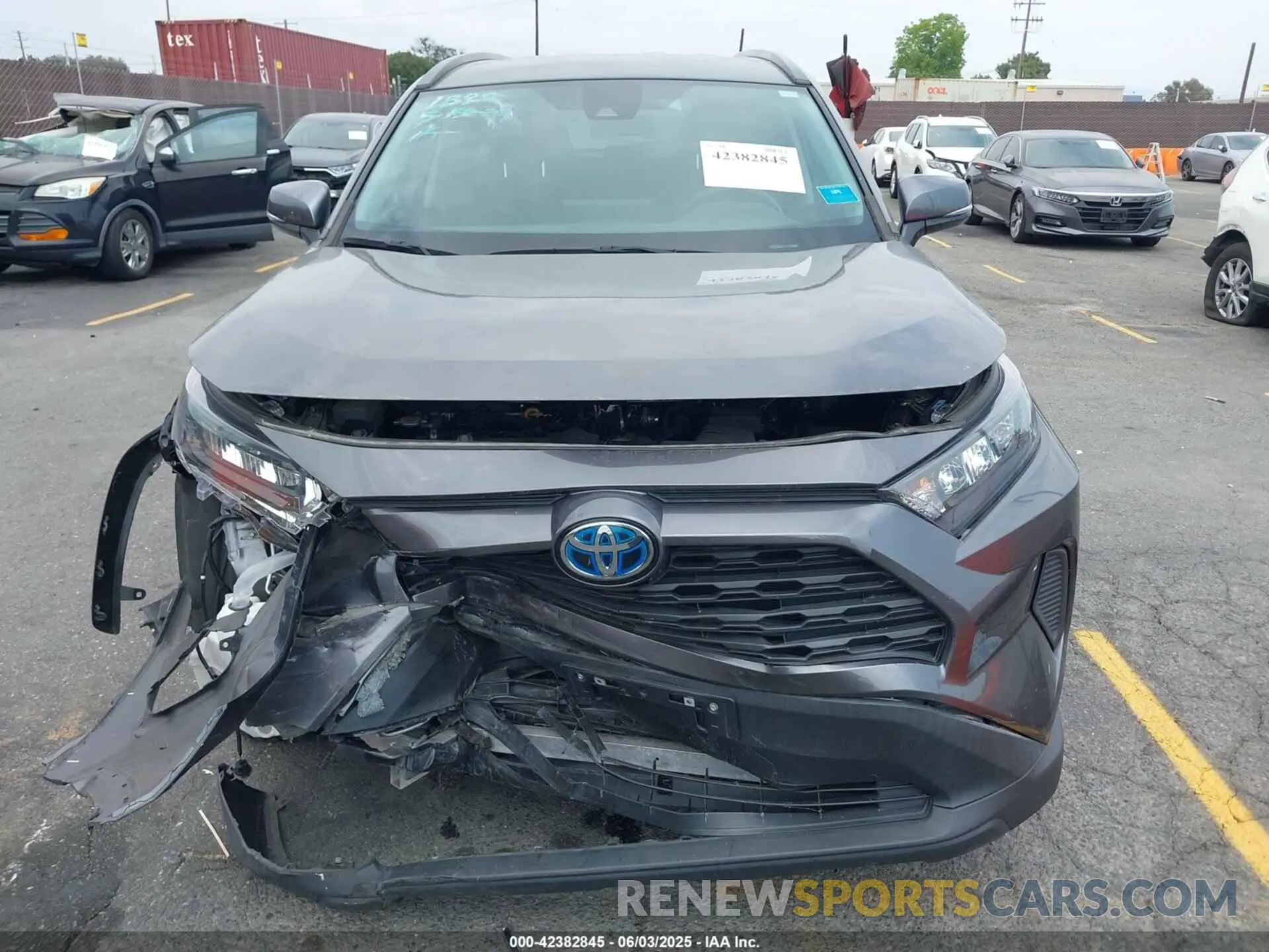 12 Photograph of a damaged car 4T3MWRFV2NU072571 TOYOTA RAV4 HYBRID 2022