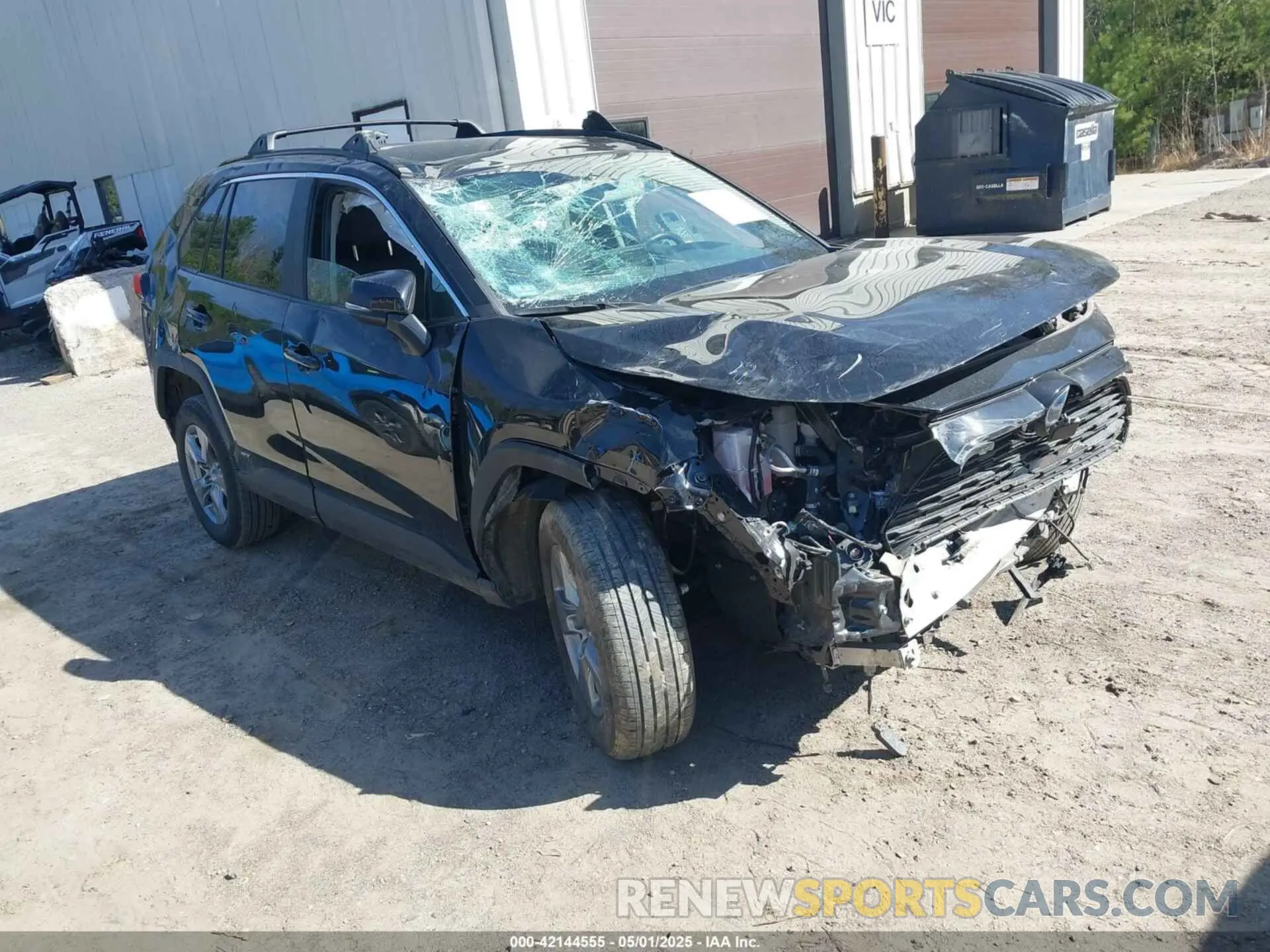 1 Photograph of a damaged car 4T3RWRFV0NU054821 TOYOTA RAV4 HYBRID 2022