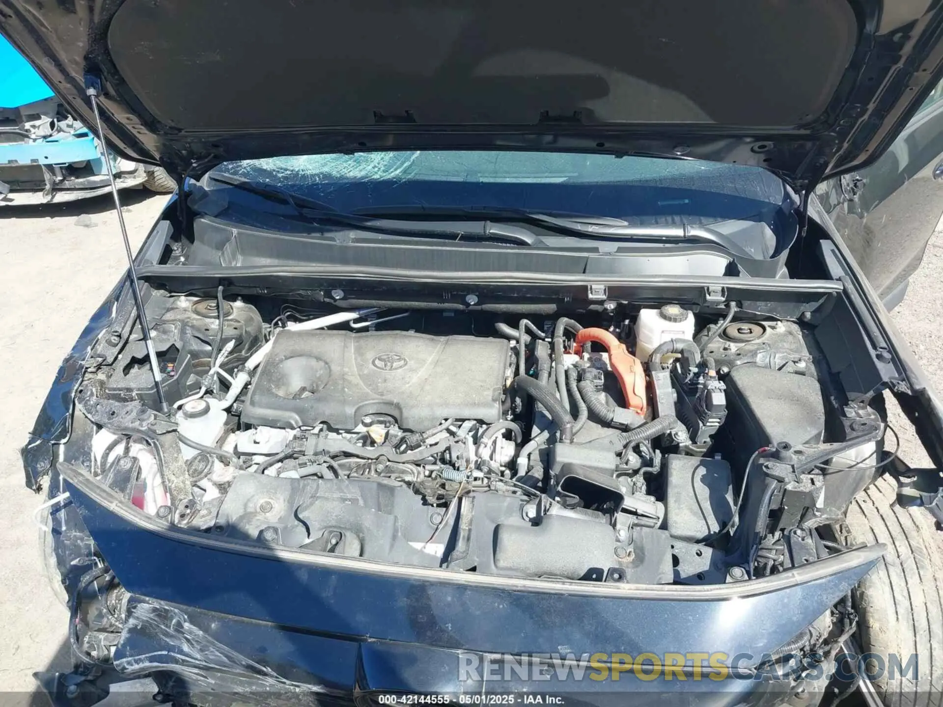 10 Photograph of a damaged car 4T3RWRFV0NU054821 TOYOTA RAV4 HYBRID 2022