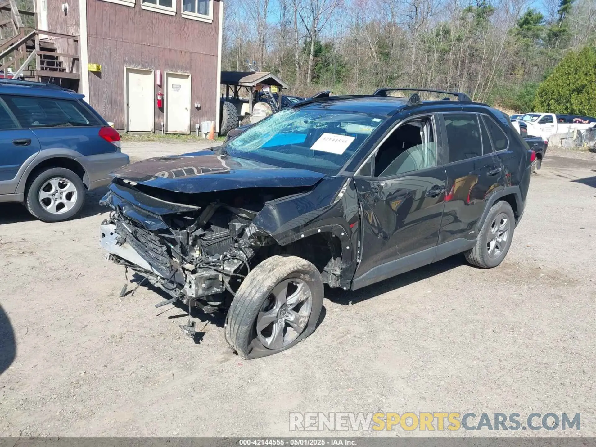 2 Photograph of a damaged car 4T3RWRFV0NU054821 TOYOTA RAV4 HYBRID 2022