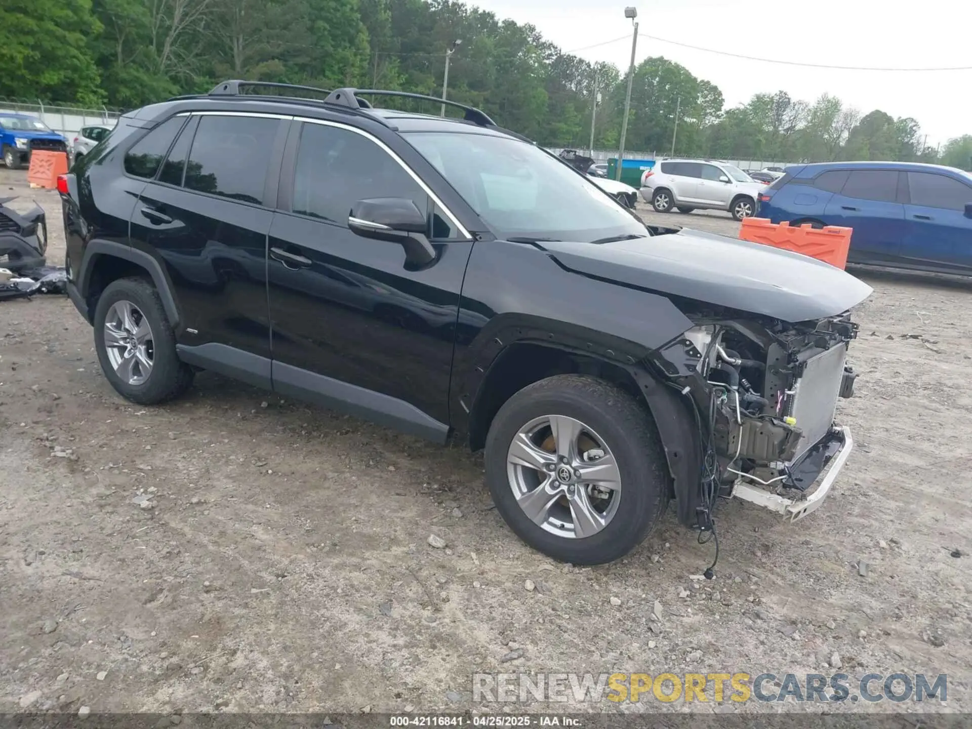 1 Photograph of a damaged car 4T3RWRFV2NU068025 TOYOTA RAV4 HYBRID 2022