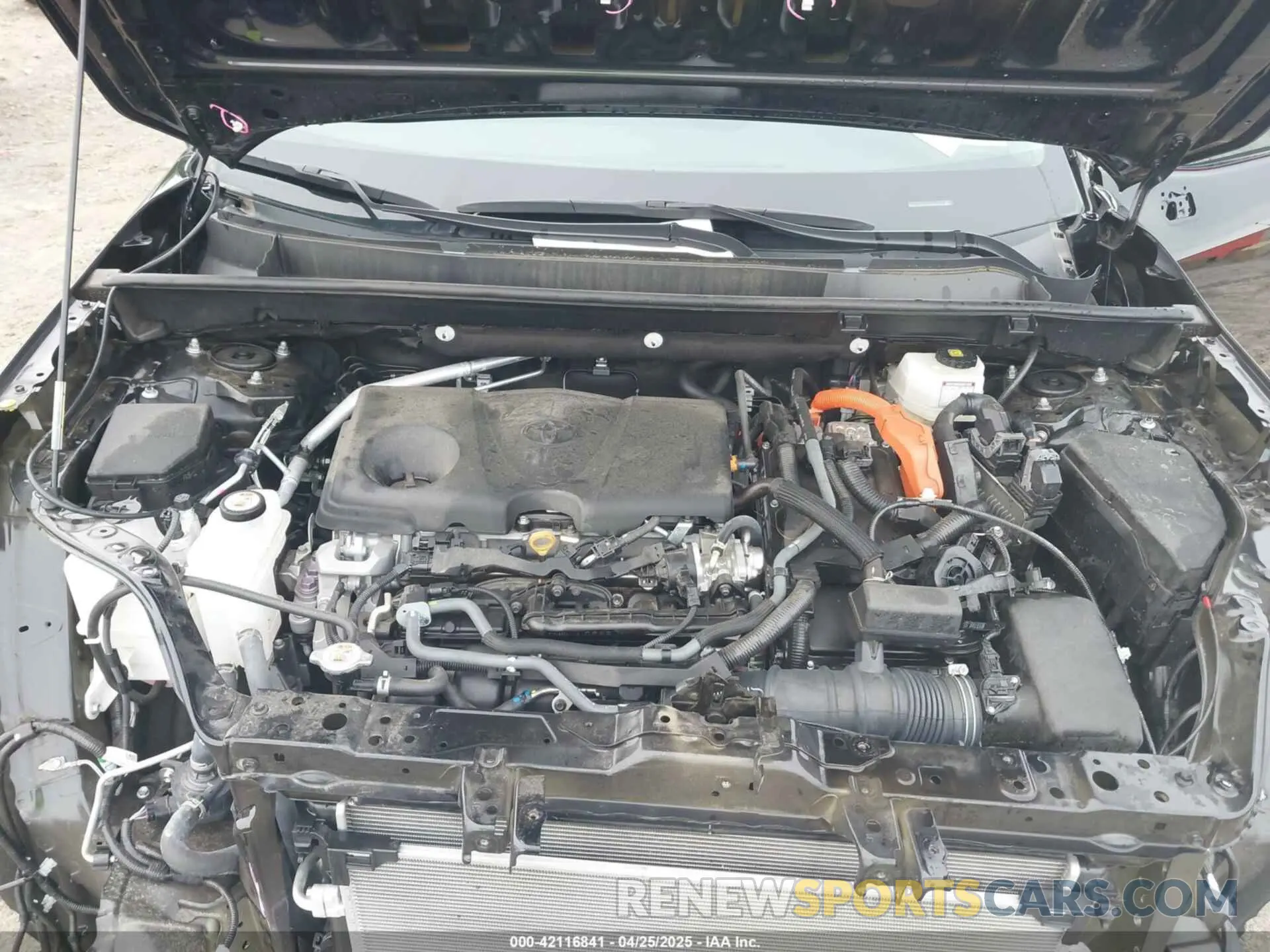 10 Photograph of a damaged car 4T3RWRFV2NU068025 TOYOTA RAV4 HYBRID 2022