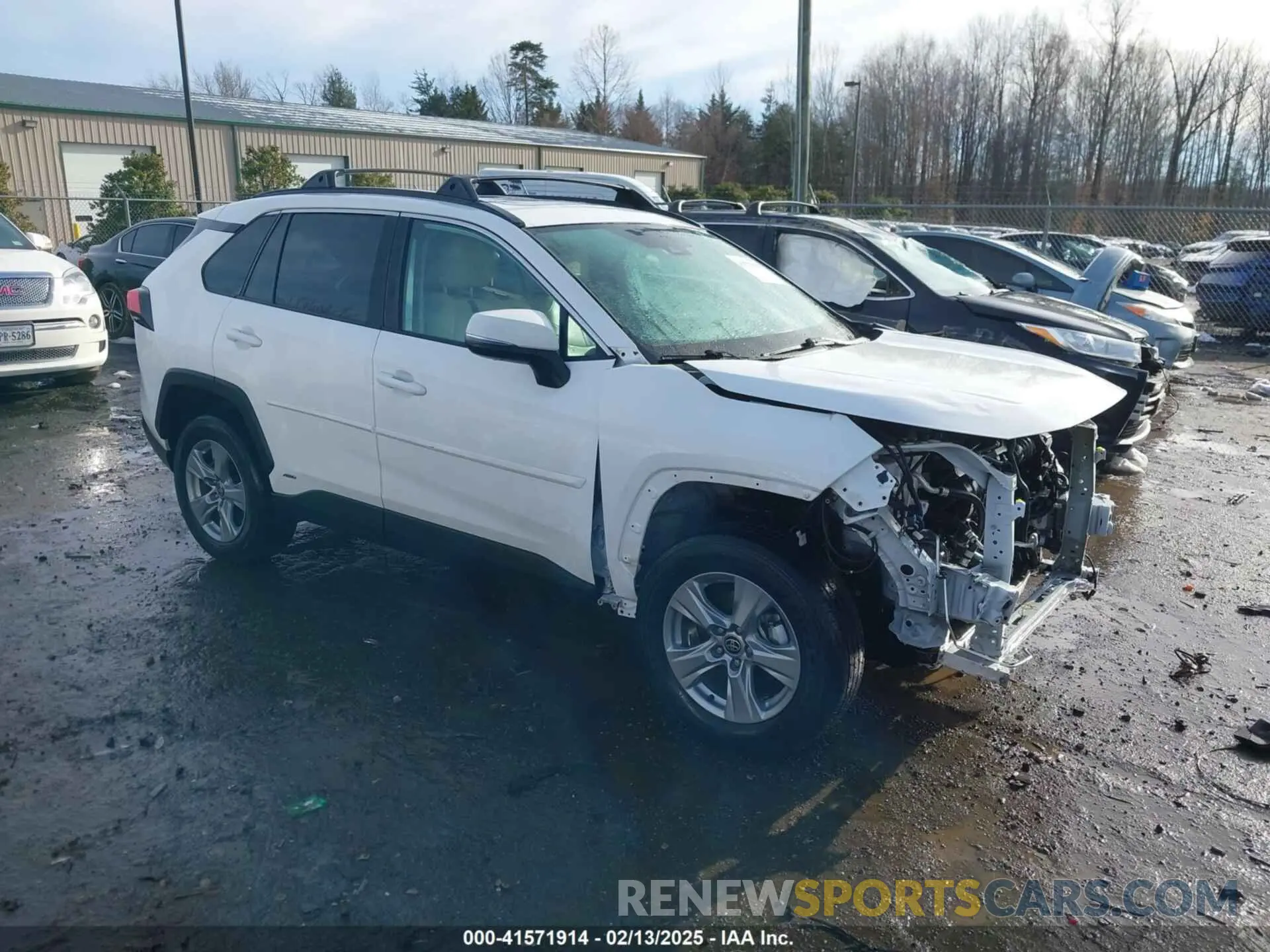 1 Photograph of a damaged car 4T3RWRFV3NU051850 TOYOTA RAV4 HYBRID 2022
