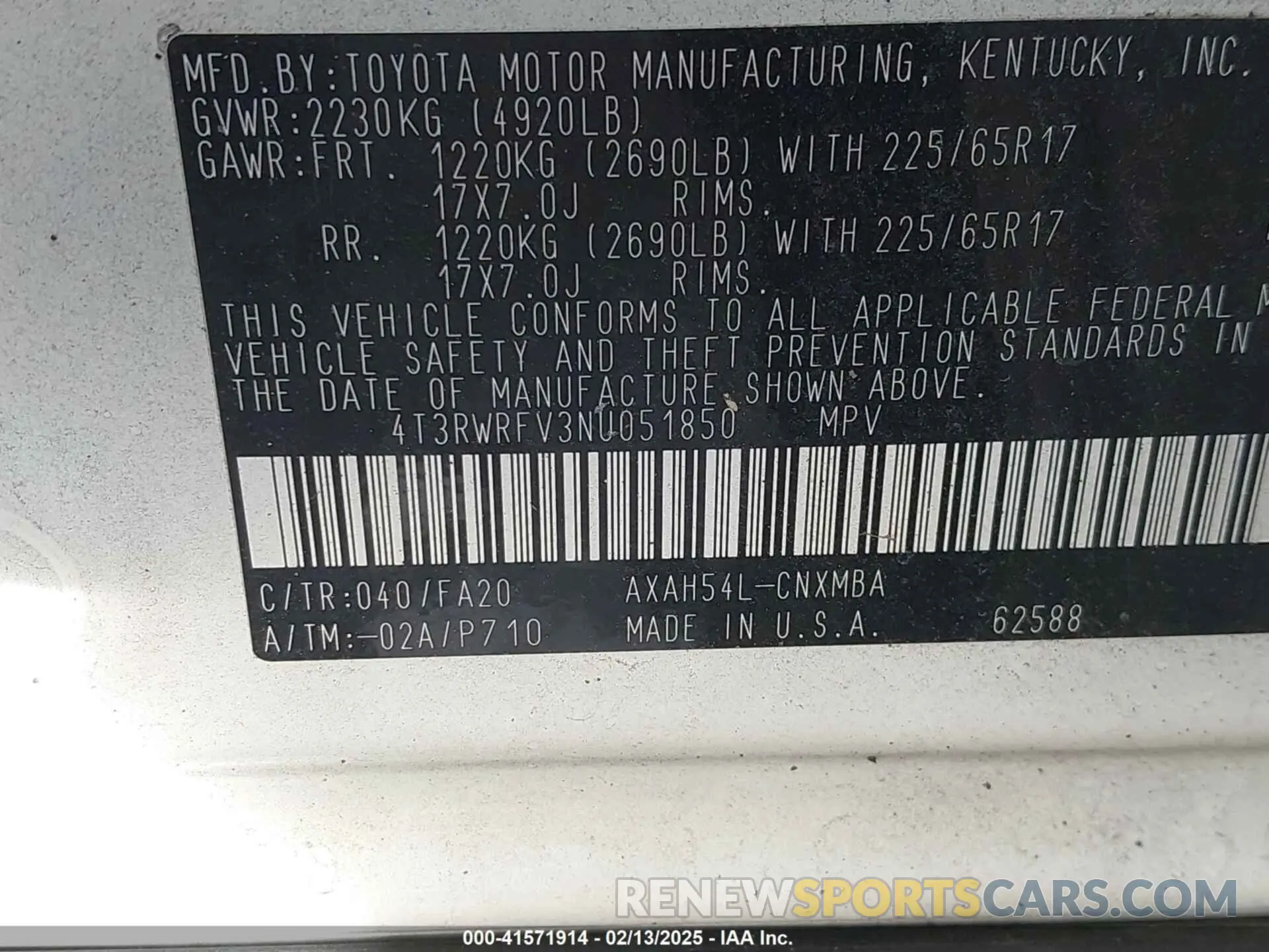 9 Photograph of a damaged car 4T3RWRFV3NU051850 TOYOTA RAV4 HYBRID 2022