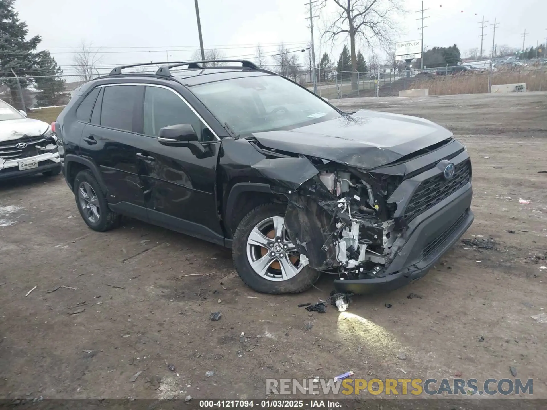 1 Photograph of a damaged car 4T3RWRFV3NU059351 TOYOTA RAV4 HYBRID 2022