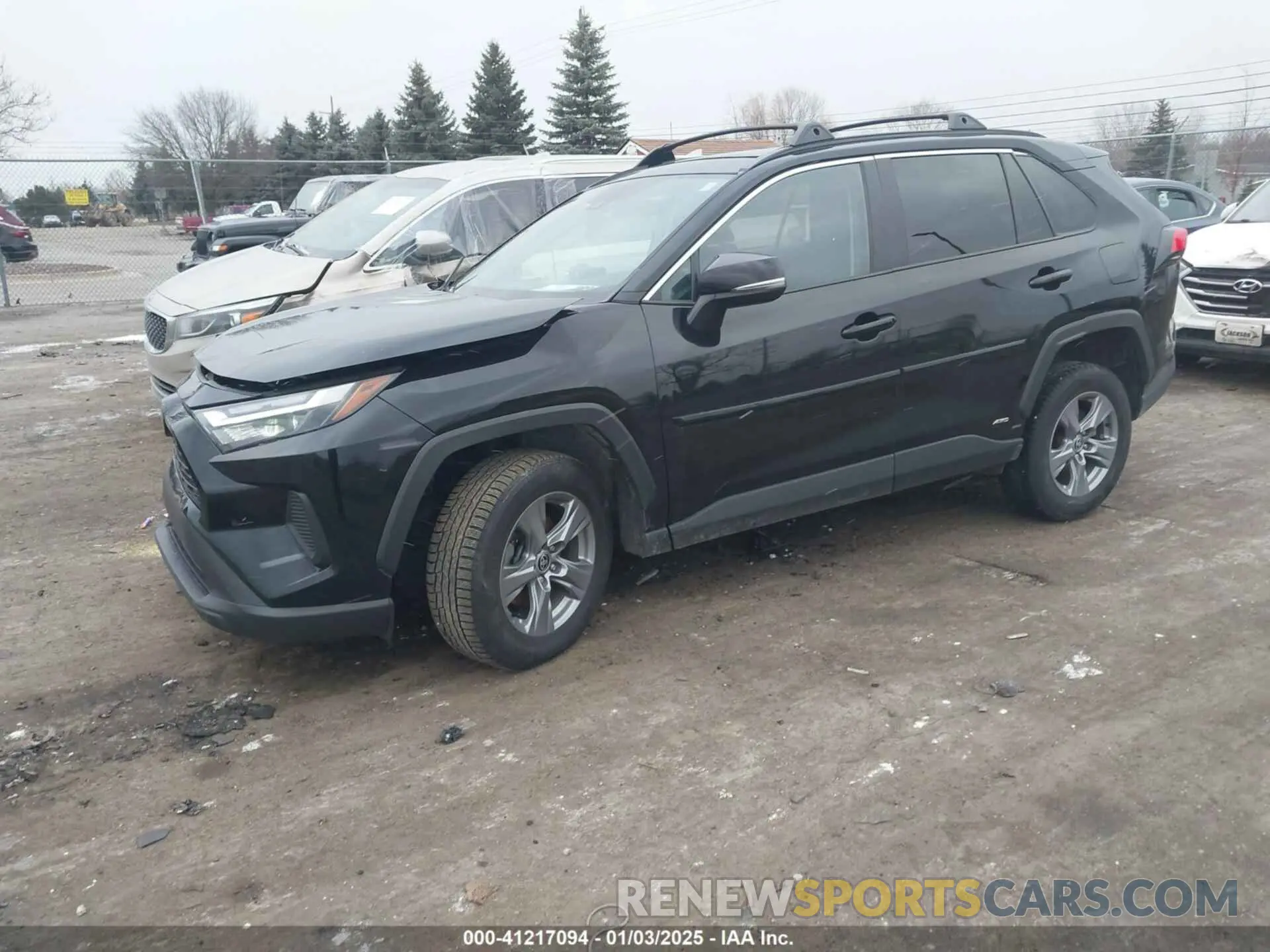 2 Photograph of a damaged car 4T3RWRFV3NU059351 TOYOTA RAV4 HYBRID 2022