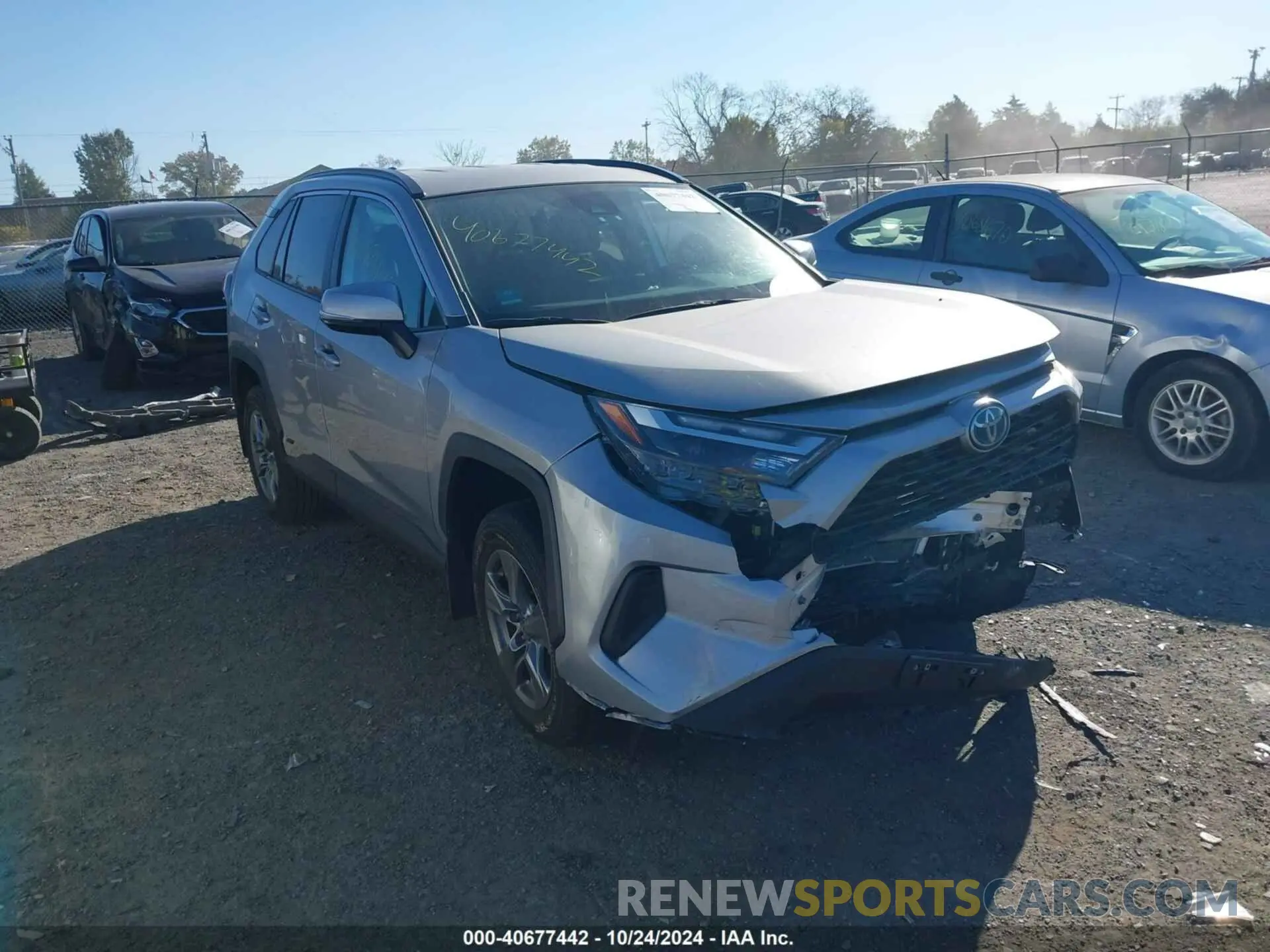 1 Photograph of a damaged car 4T3RWRFV3NU059446 TOYOTA RAV4 HYBRID 2022