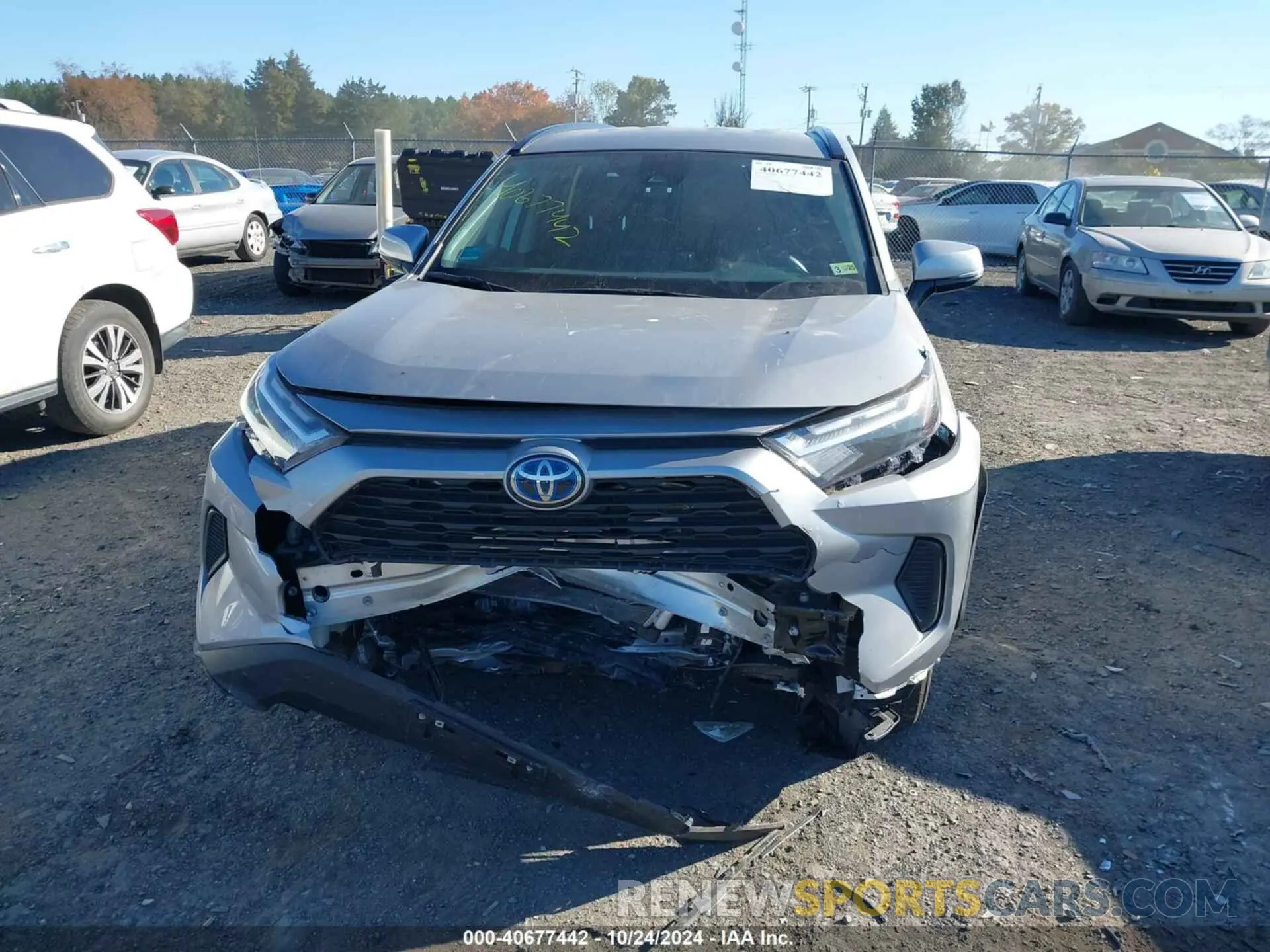 12 Photograph of a damaged car 4T3RWRFV3NU059446 TOYOTA RAV4 HYBRID 2022